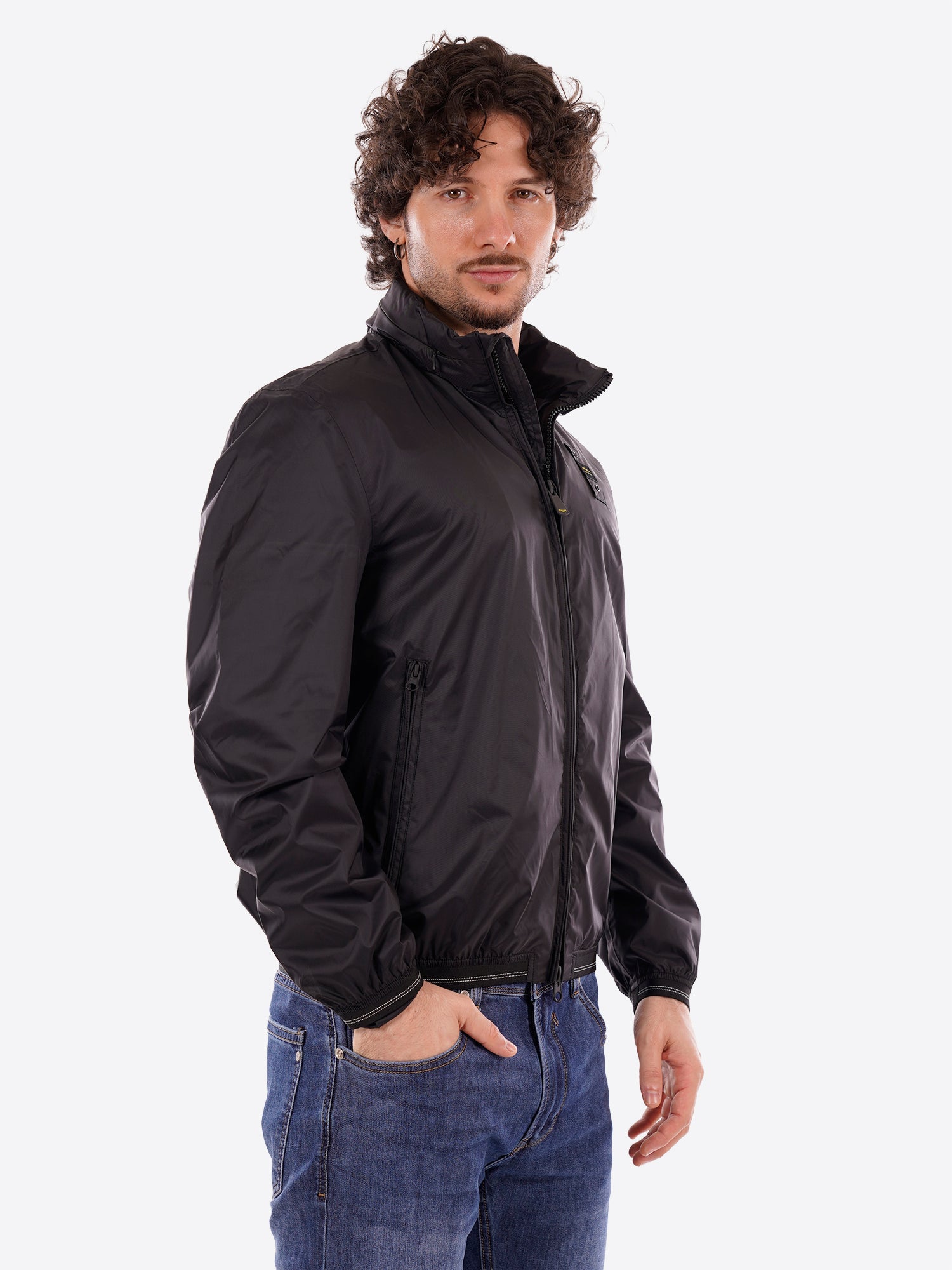 Giacca Primaverile BLAUER da Uomo - nero BLUC11027999 NERO