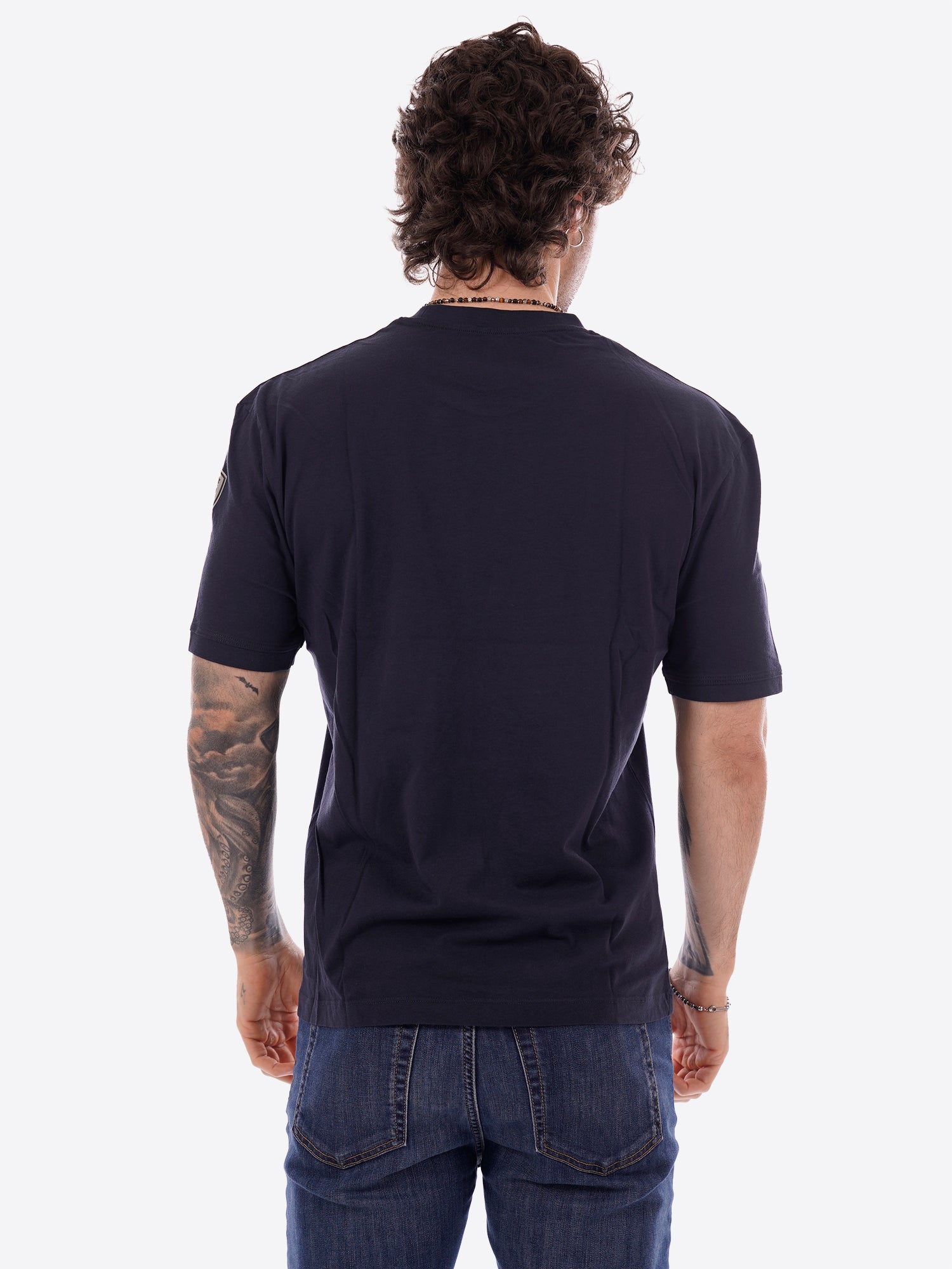 T-shirt BLAUER da Uomo - blu BLUH02068888 BLU
