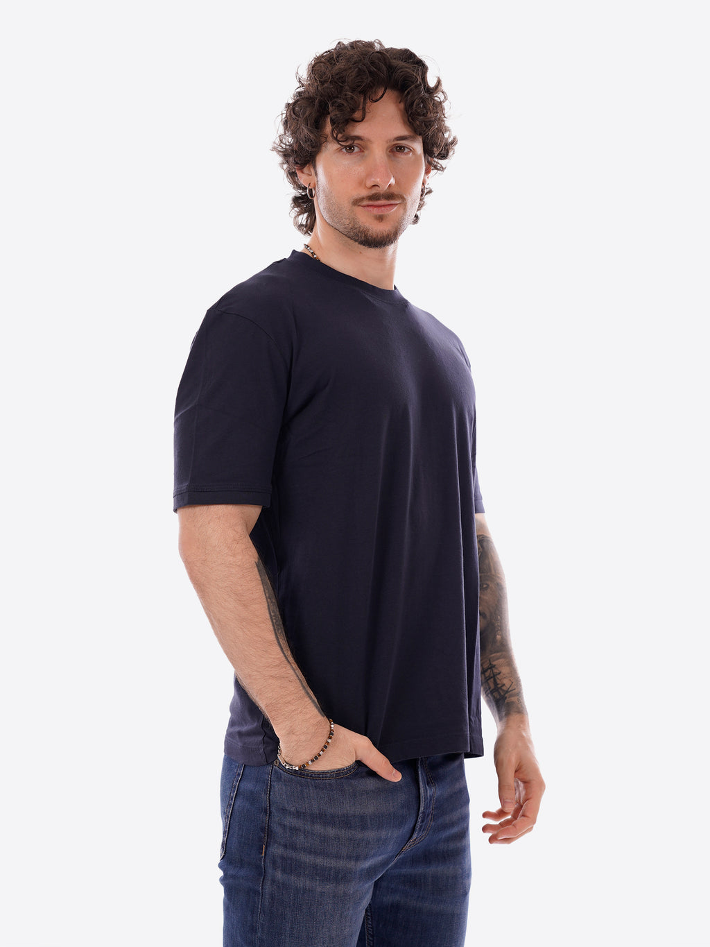 T-shirt BLAUER da Uomo - blu BLUH02068888 BLU