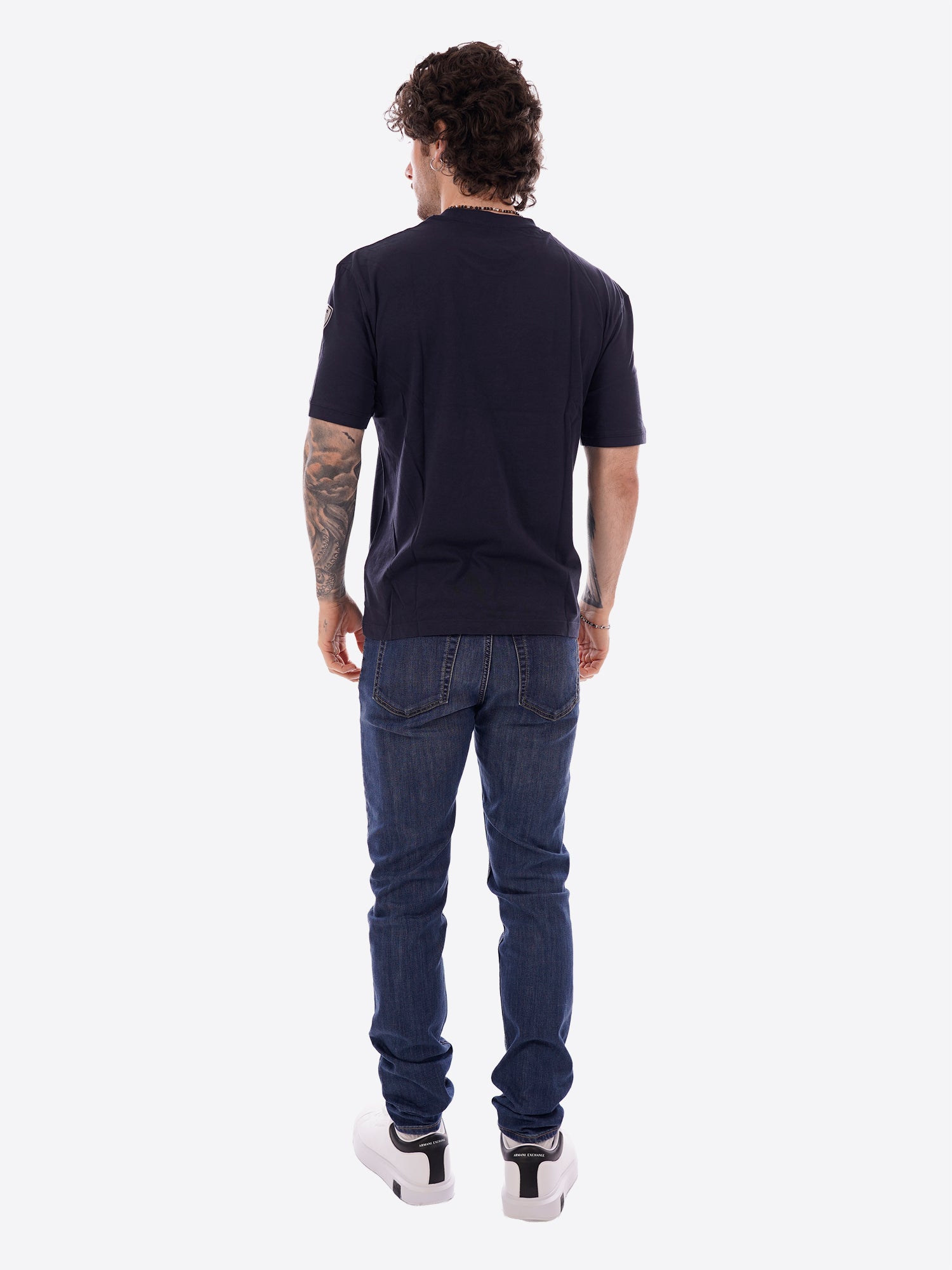 T-shirt BLAUER da Uomo - blu BLUH02068888 BLU