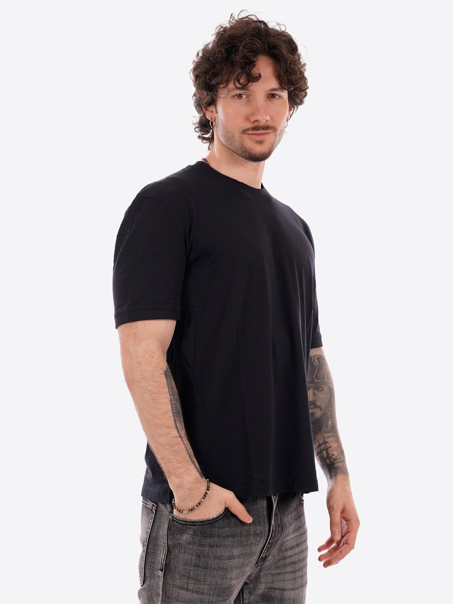 T-shirt BLAUER da Uomo - nero BLUH02068999 NERO