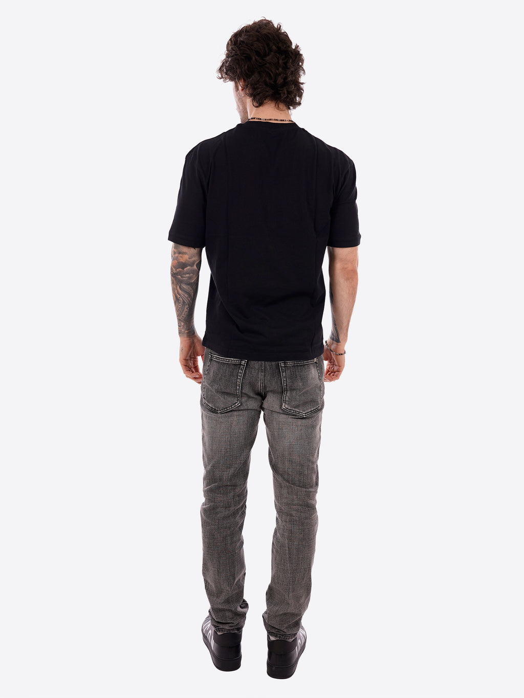 T-shirt BLAUER da Uomo - nero BLUH02068999 NERO