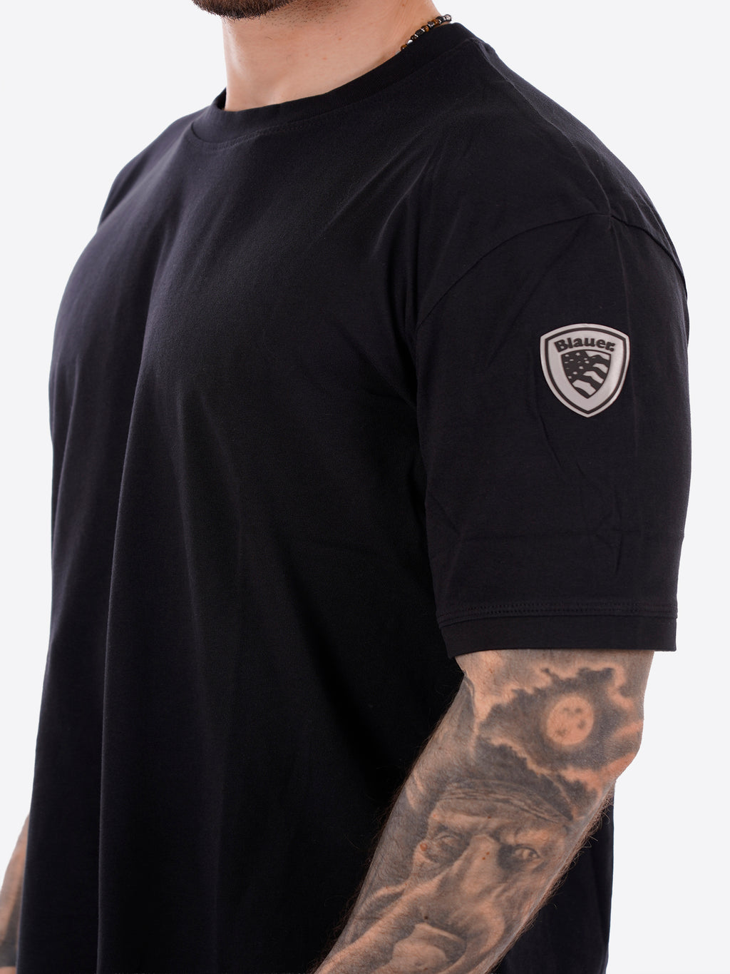 T-shirt BLAUER da Uomo - nero BLUH02068999 NERO