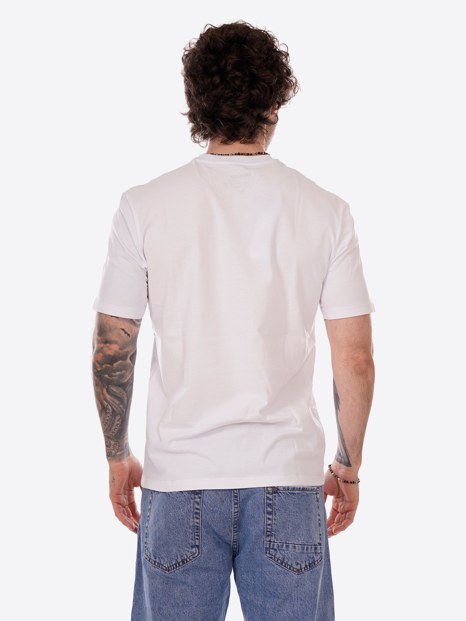 T-shirt BLAUER da Uomo - bianco BLUH02284100 BIANCO