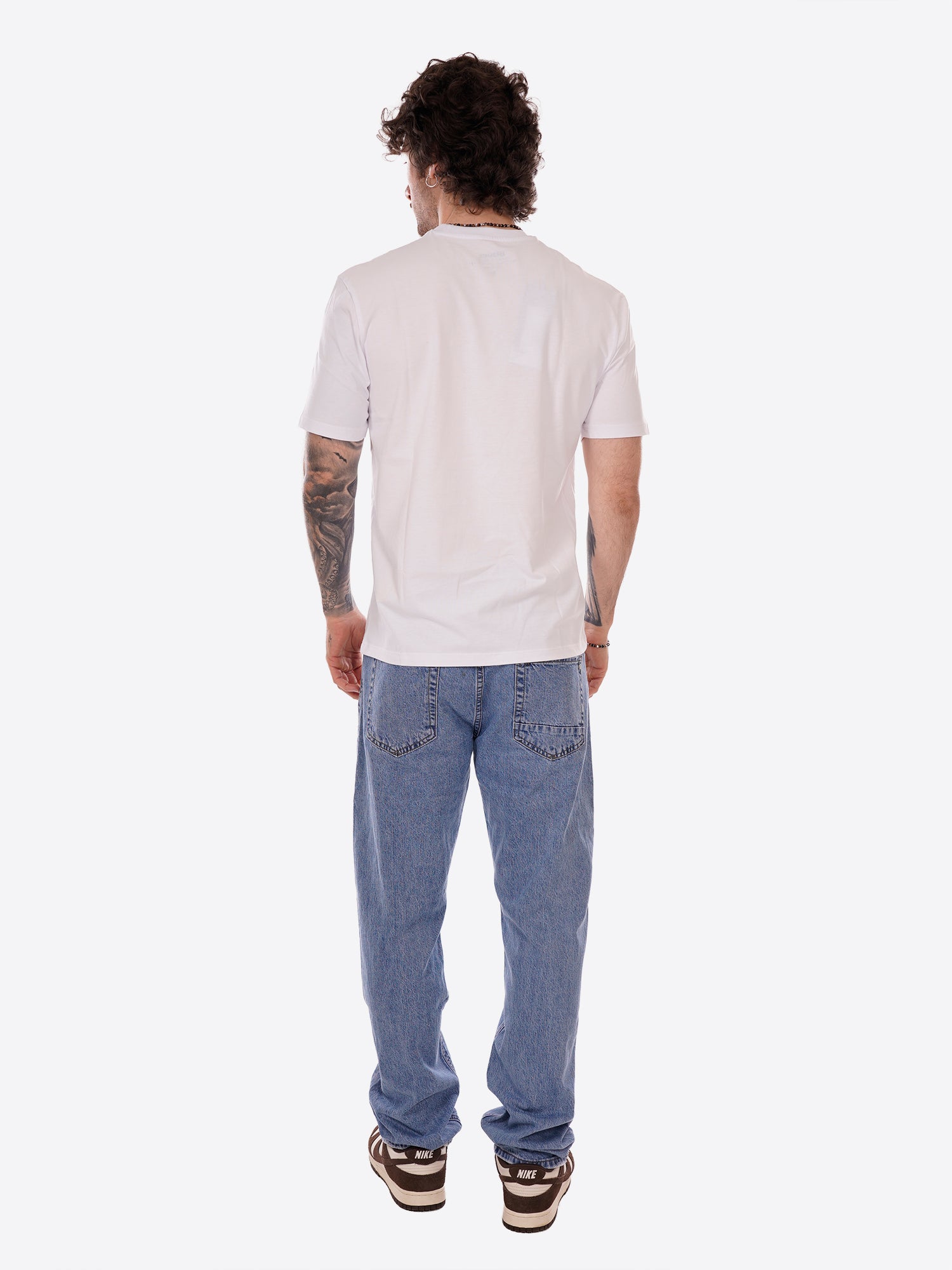 T-shirt BLAUER da Uomo - bianco BLUH02284100 BIANCO