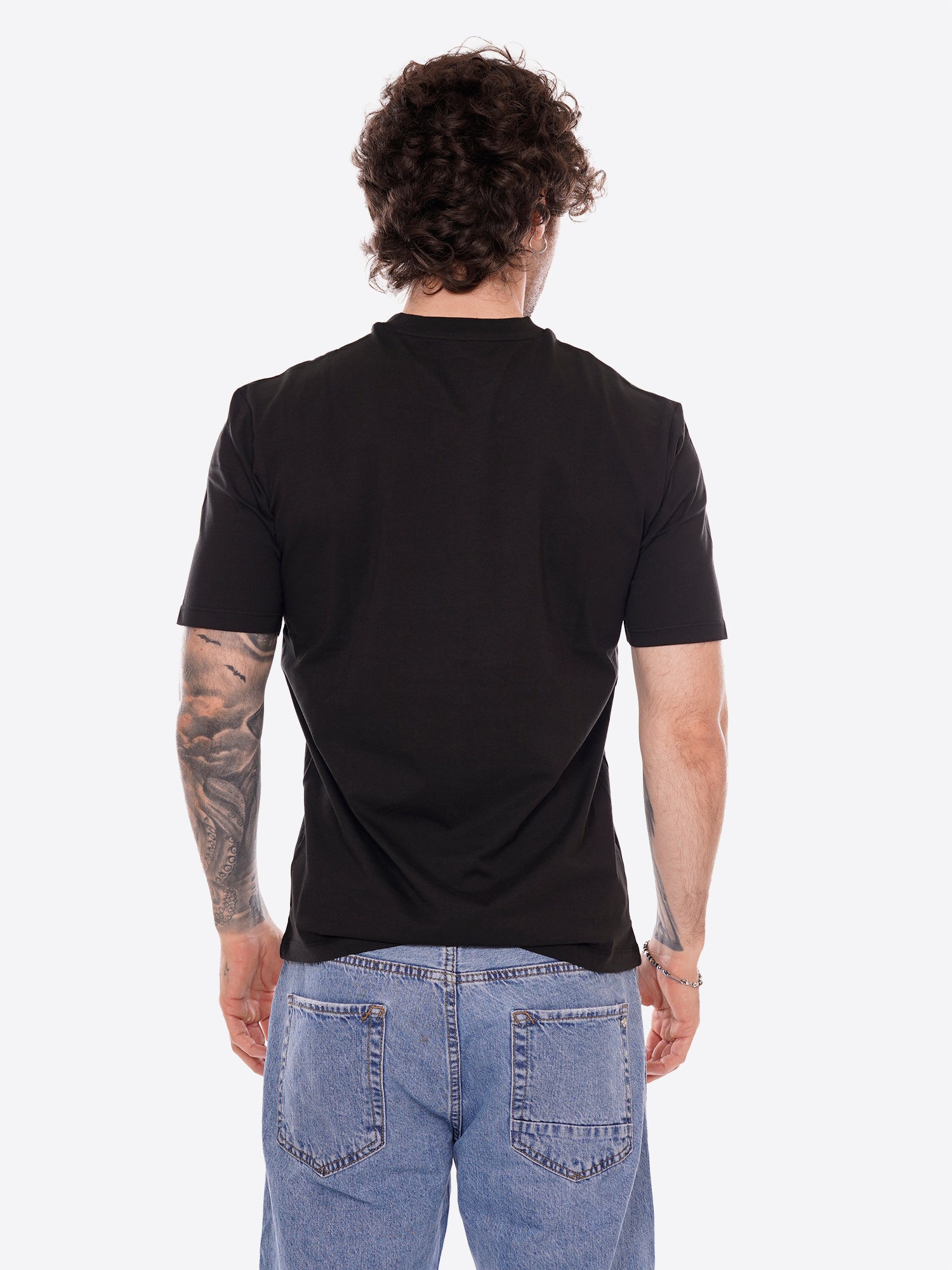 T-shirt BLAUER da Uomo - nero BLUH02284999 NERO