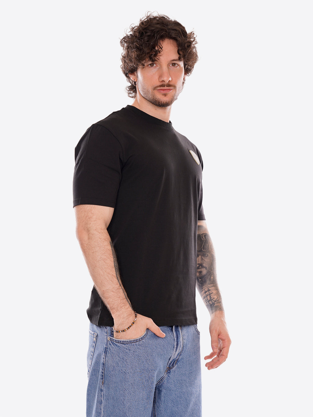 T-shirt BLAUER da Uomo - nero BLUH02284999 NERO