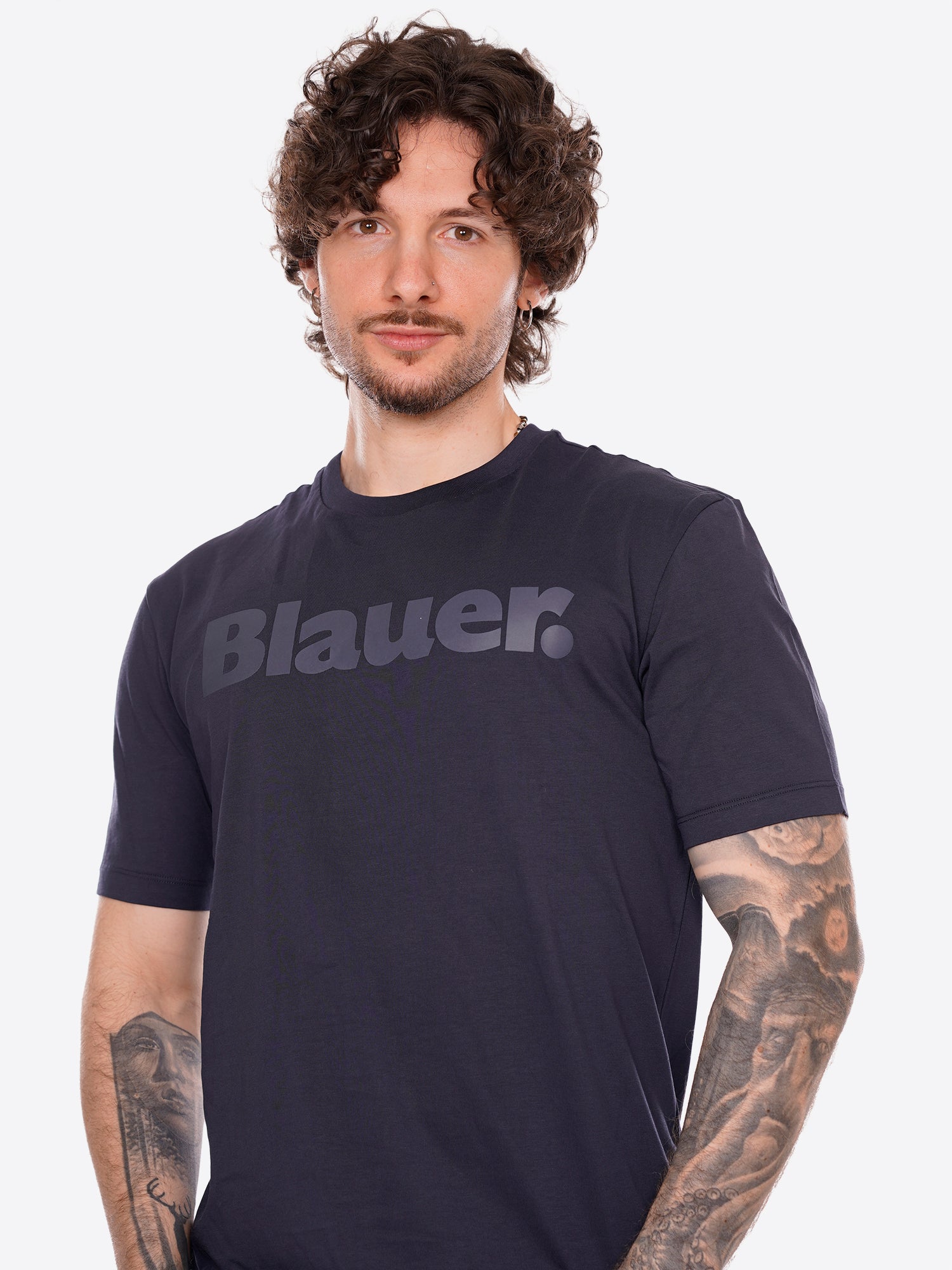 T-shirt BLAUER da Uomo - blu BLUH02287888 BLU