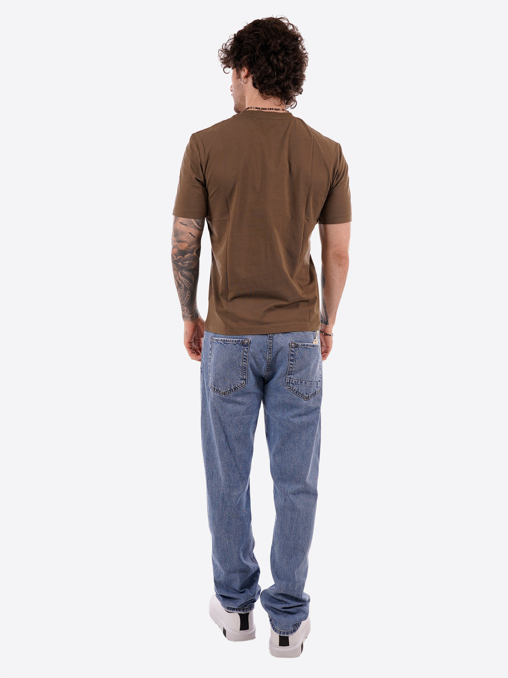 T-shirt BLAUER da Uomo - verde BLUH0229960H VERDE