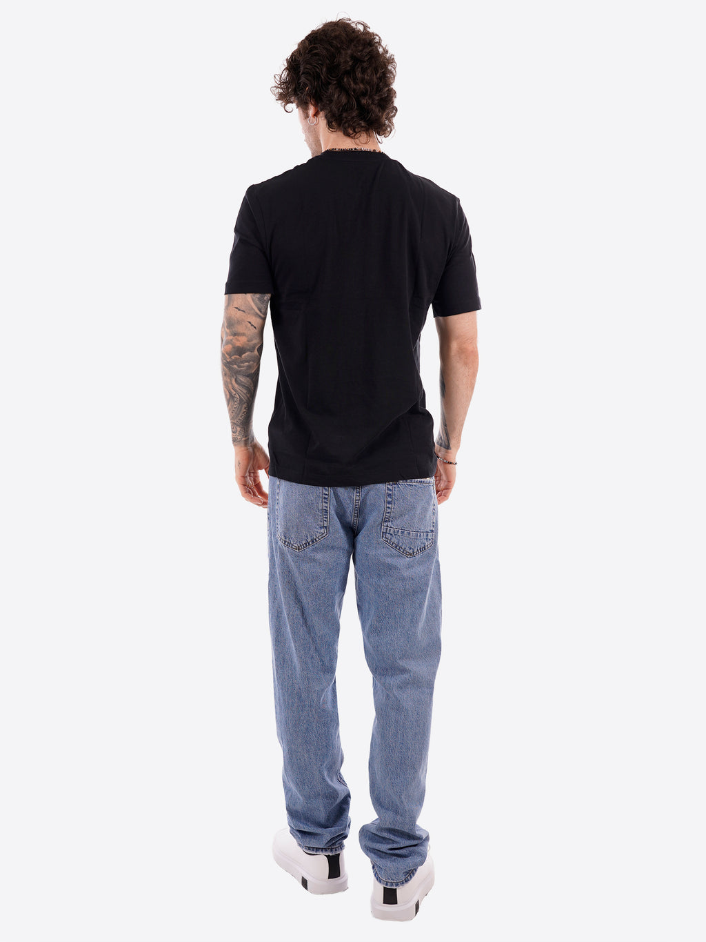 T-shirt BLAUER da Uomo - nero BLUH02299999 NERO