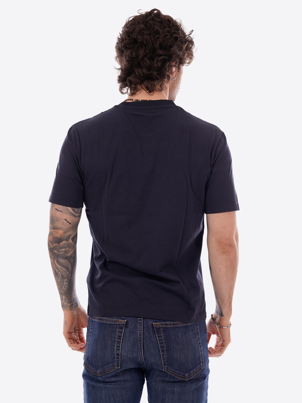 T-shirt BLAUER da Uomo - blu BLUH02300888 BLU