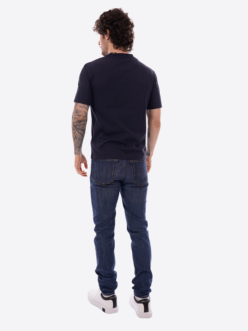 T-shirt BLAUER da Uomo - blu BLUH02300888 BLU