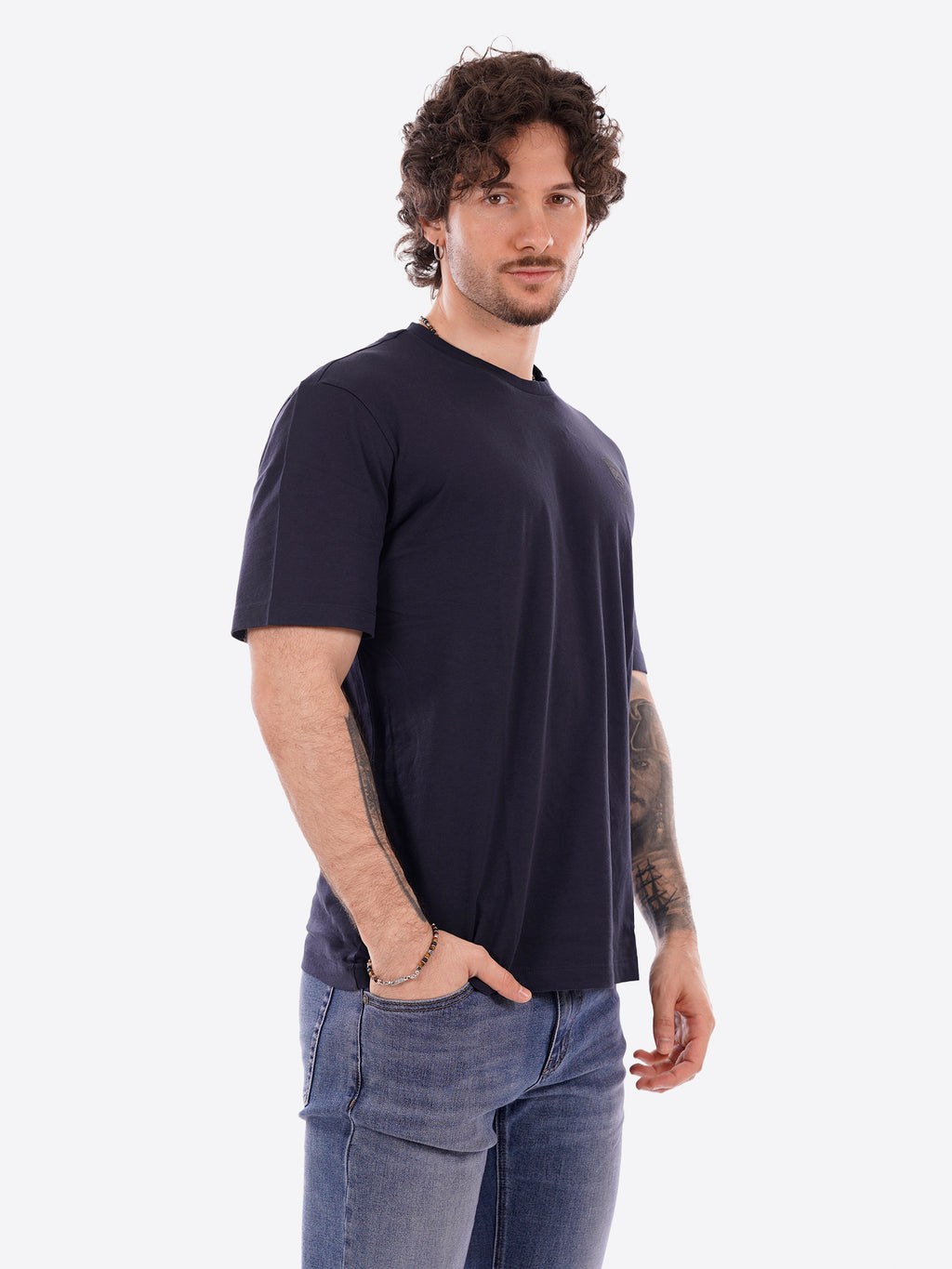 T-shirt BLAUER da Uomo - blu BLUH02302888 BLU