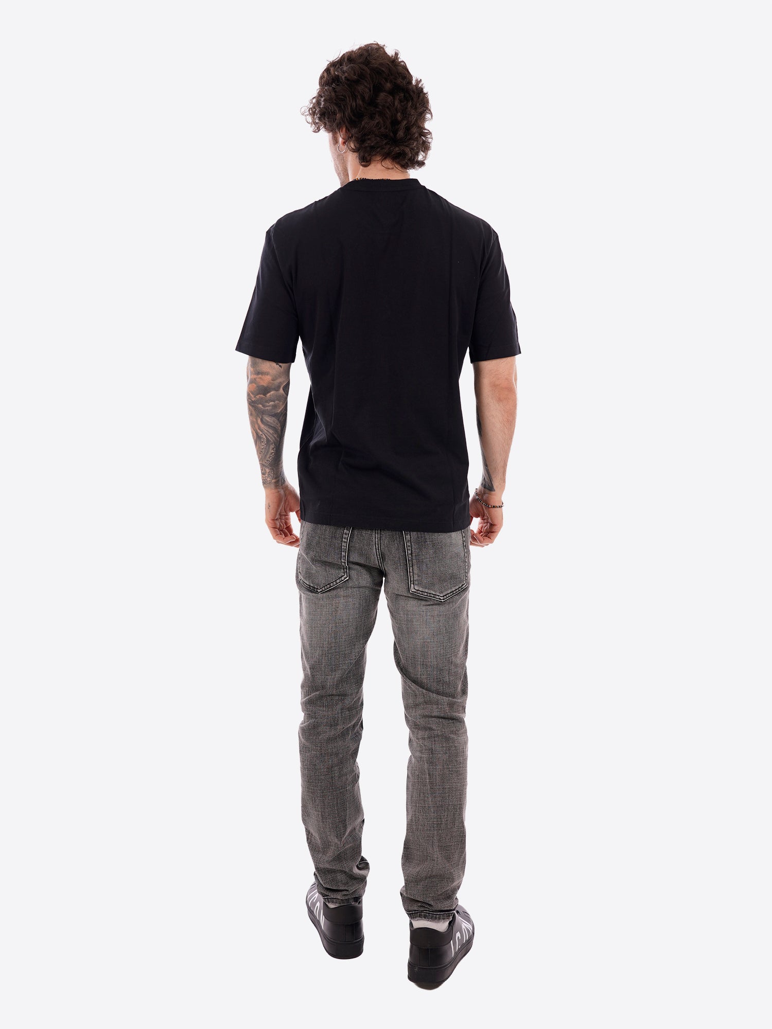 T-shirt BLAUER da Uomo - nero BLUH02302999 NERO