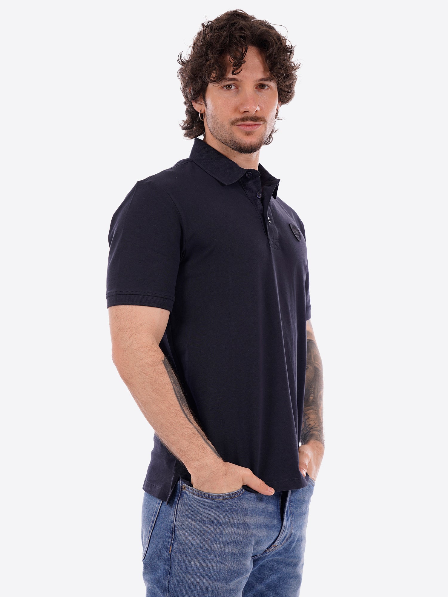 Polo maniche corte BLAUER da Uomo - blu BLUT02298888 BLU