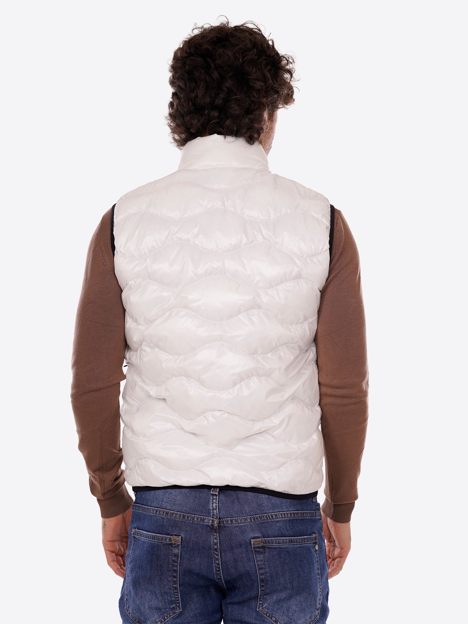 Piumino Smanicato BLAUER da Uomo - bianco BLUX02184100 BIANCO