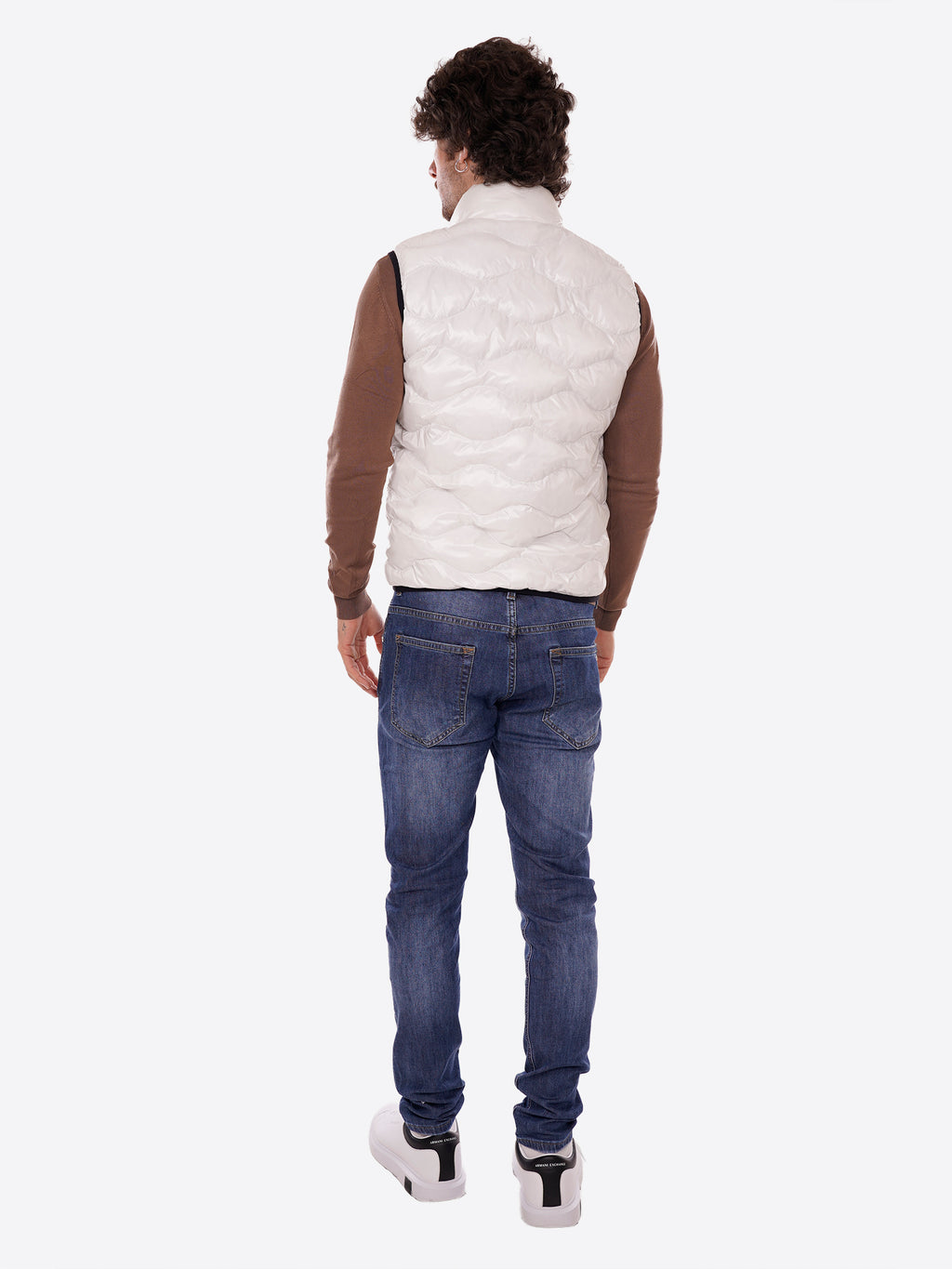 Piumino Smanicato BLAUER da Uomo - bianco BLUX02184100 BIANCO