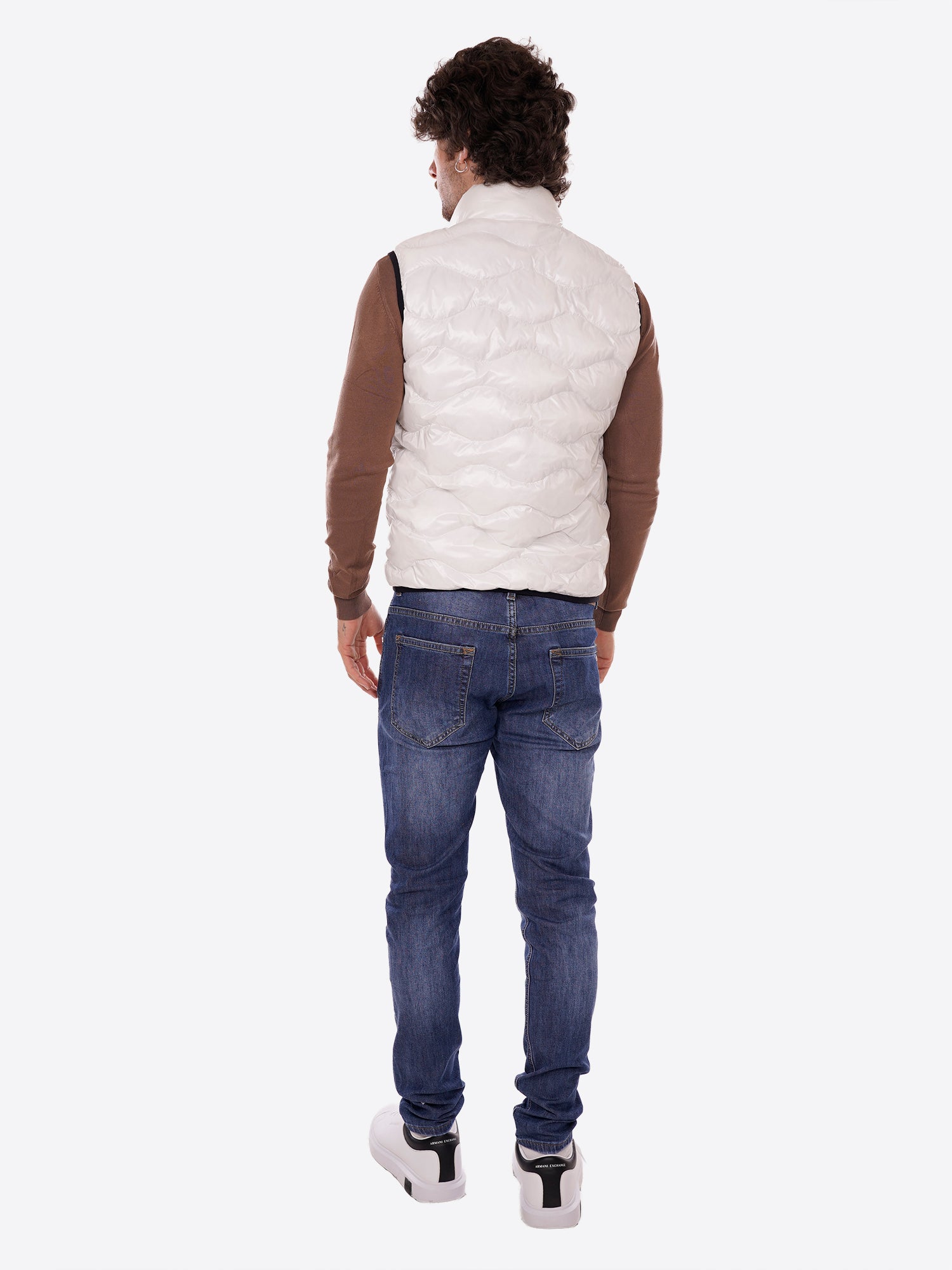 Piumino Smanicato BLAUER da Uomo - bianco BLUX02184100 BIANCO