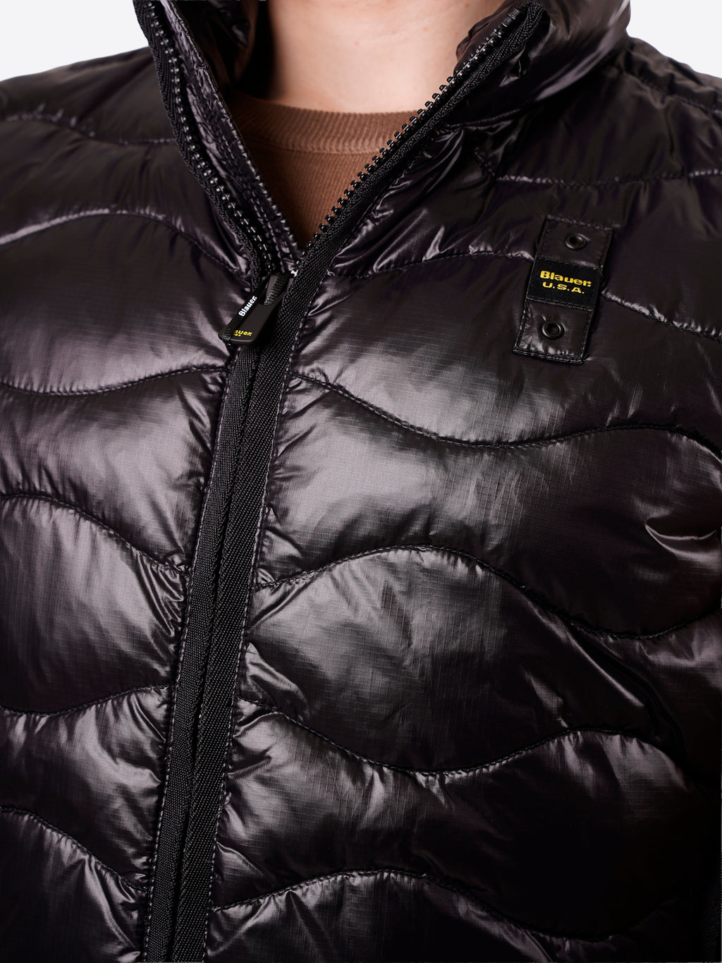 Piumino Smanicato BLAUER da Uomo - nero BLUX02184999 NERO