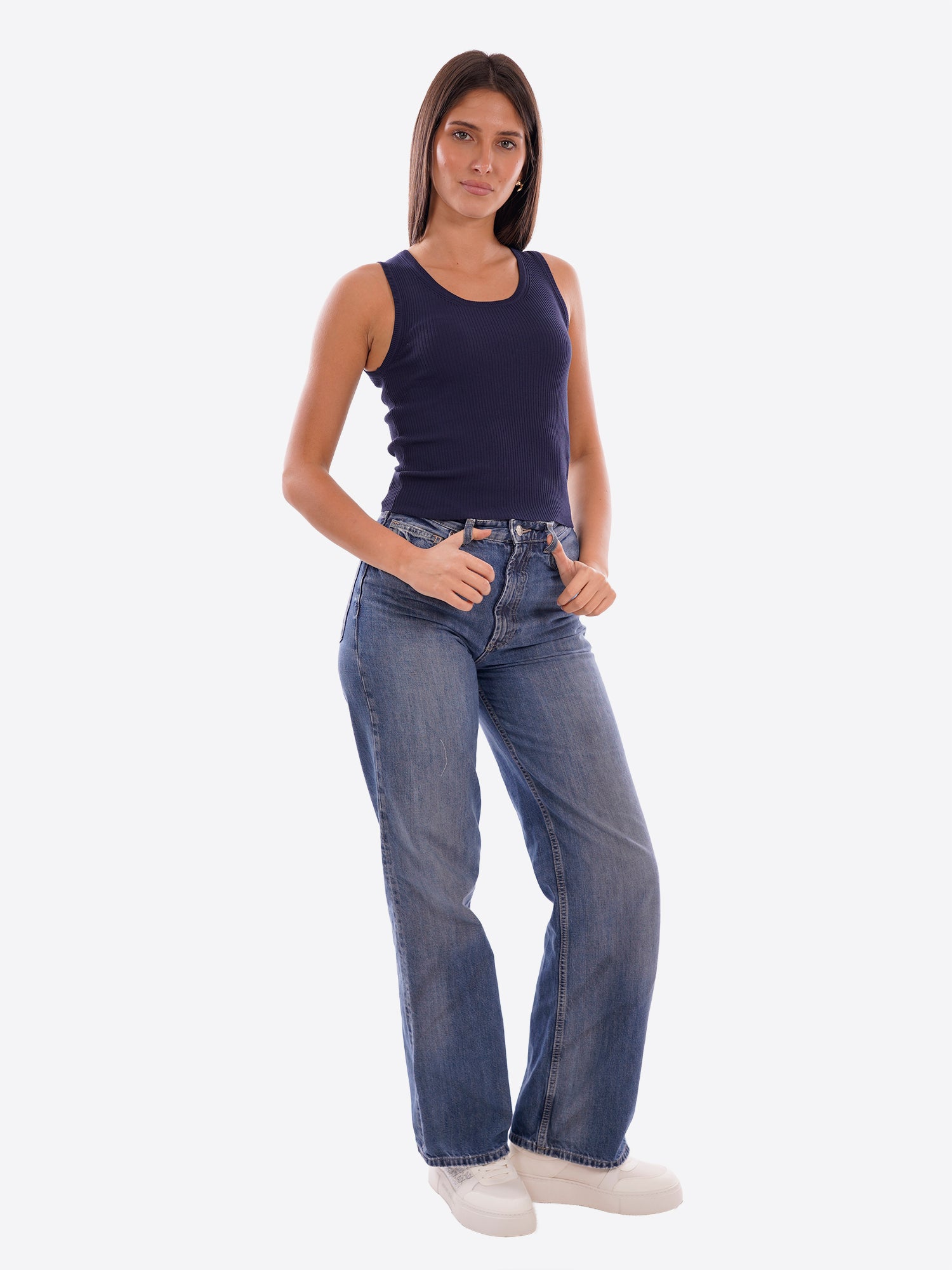 Canotta BLUSH da Donna - blu BS170008BLU