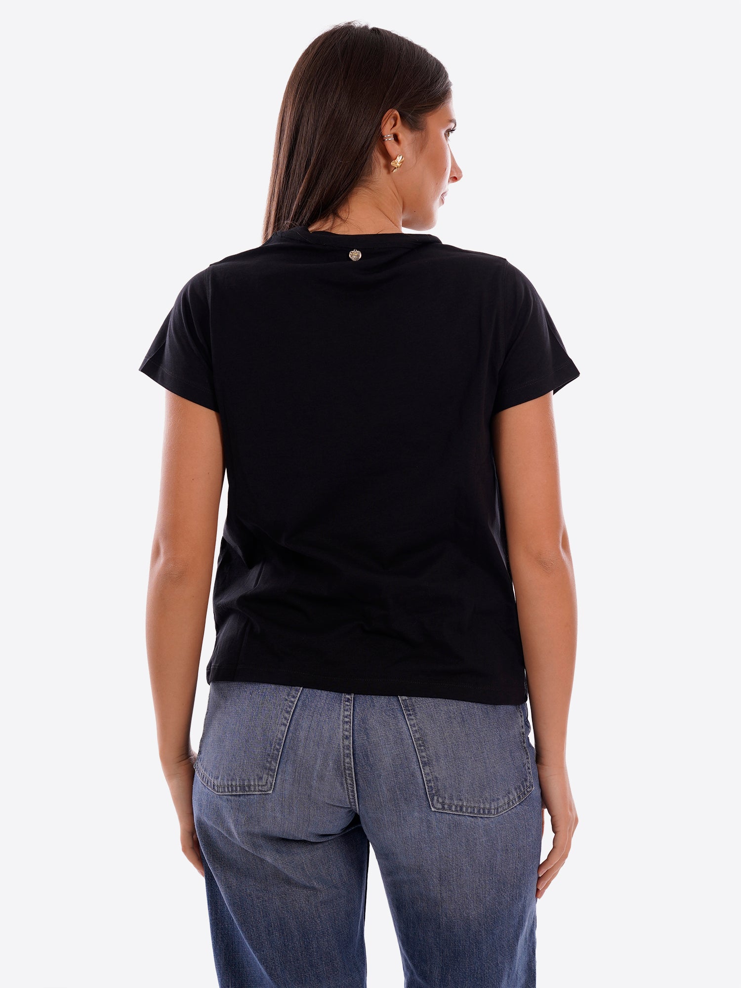 T-shirt BLUSH da Donna - nero BS1710017BLK