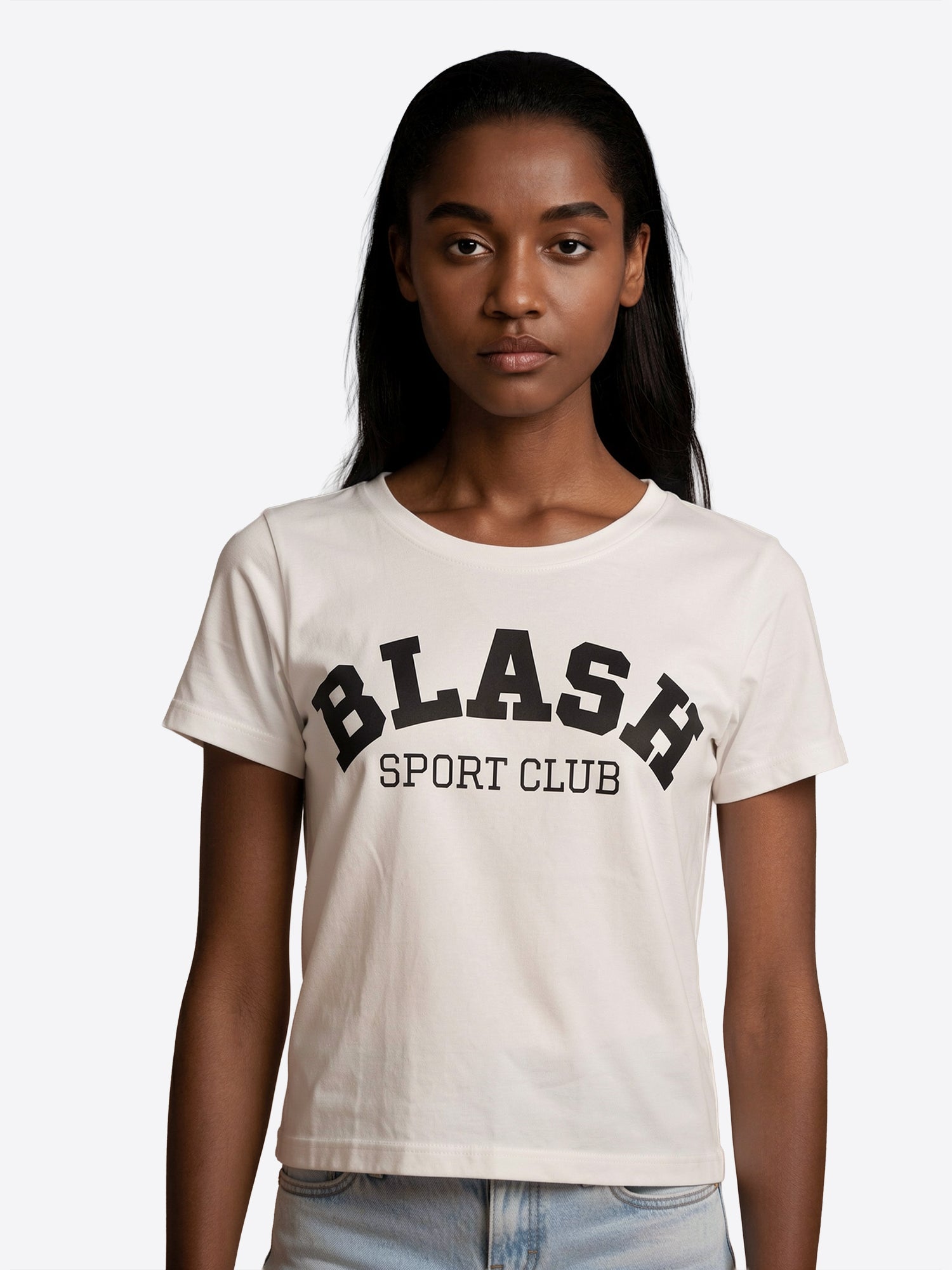 T-shirt BLUSH da Donna - bianco BS1710028WHT