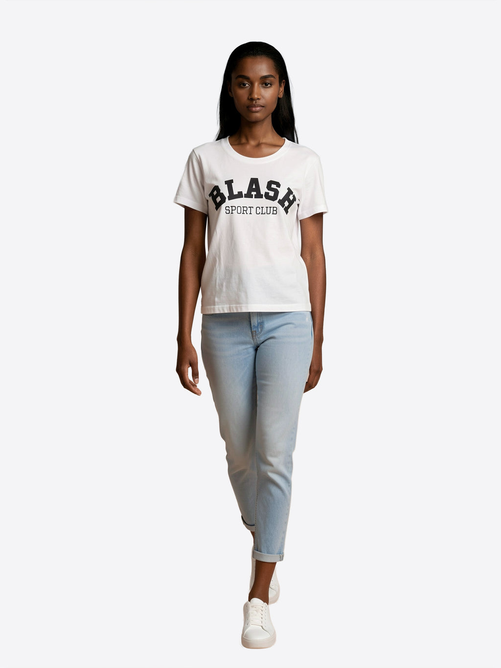T-shirt BLUSH da Donna - bianco BS1710028WHT