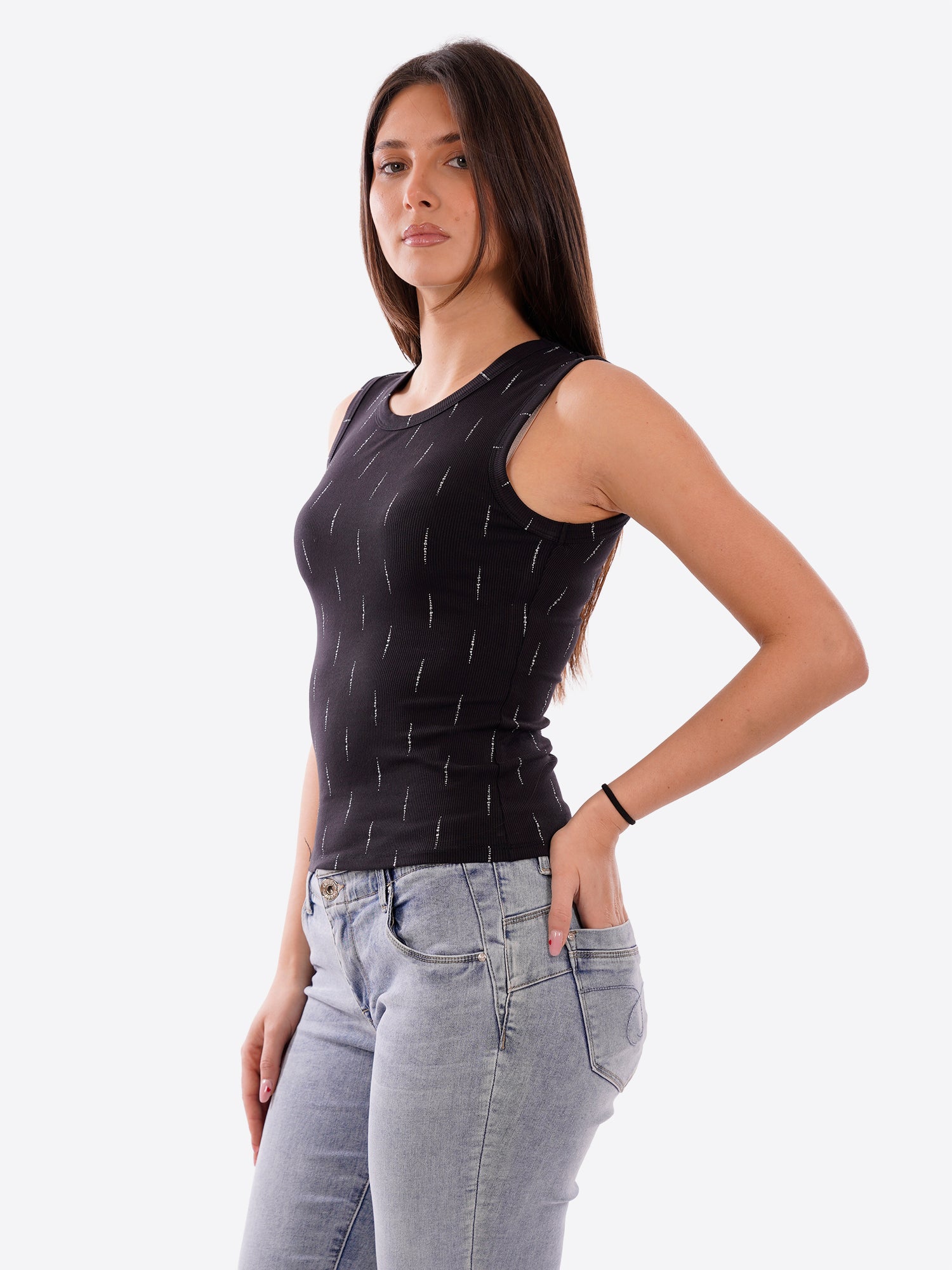 Canotta BLUSH da Donna - nero BS1710600BLK