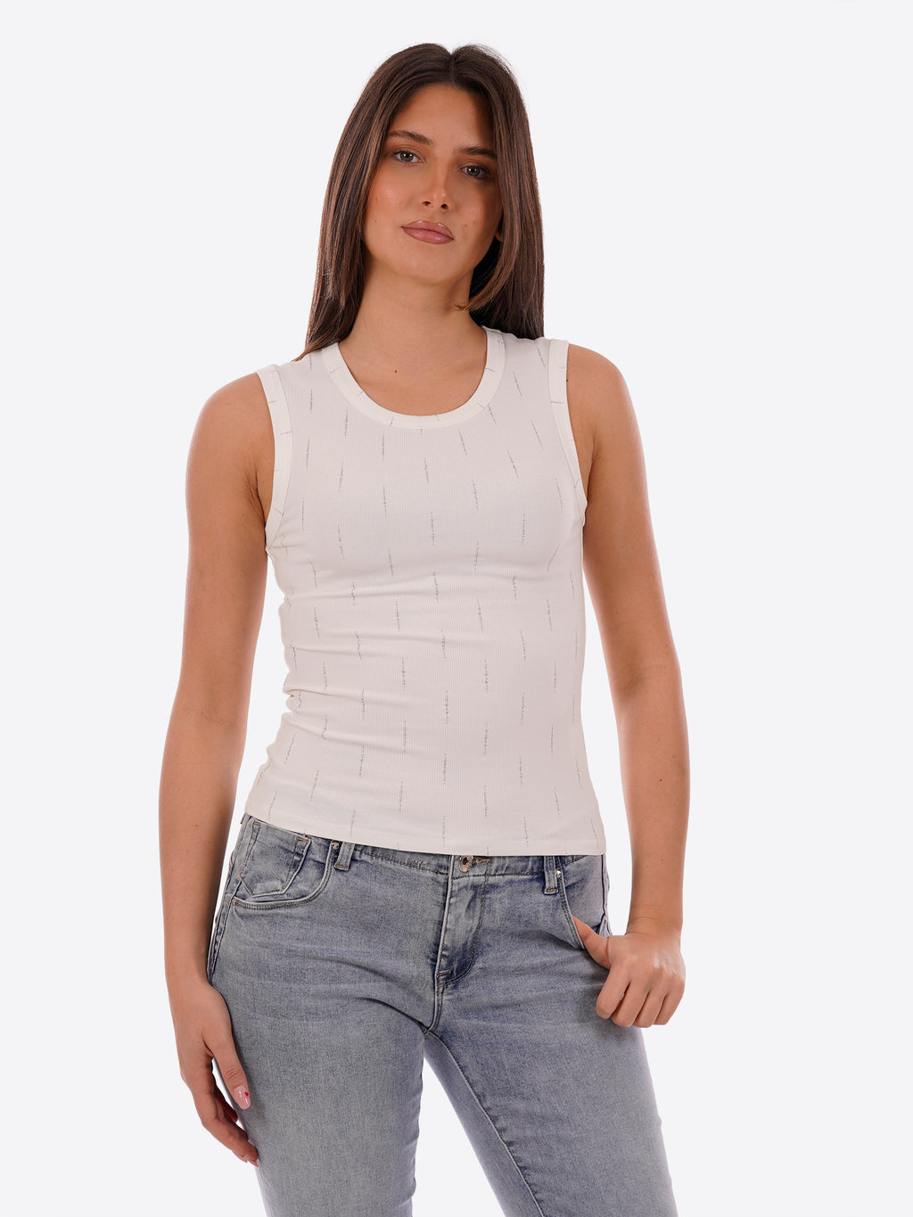Canotta BLUSH da Donna - bianco BS1710600WHT