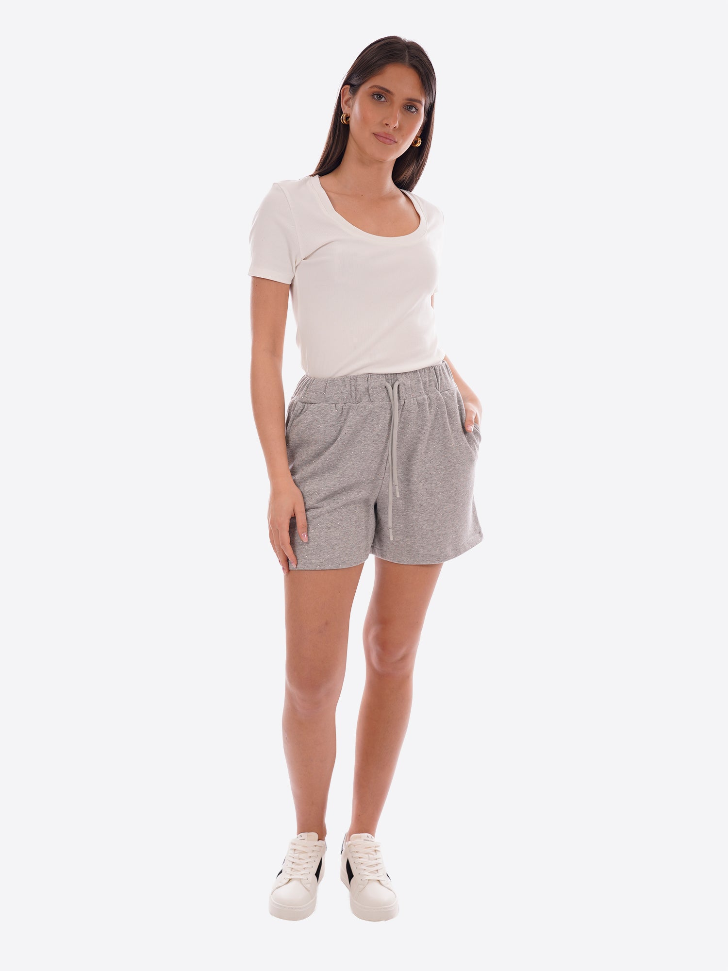 Bermuda BLUSH da Donna - BS1720018GRIGIO