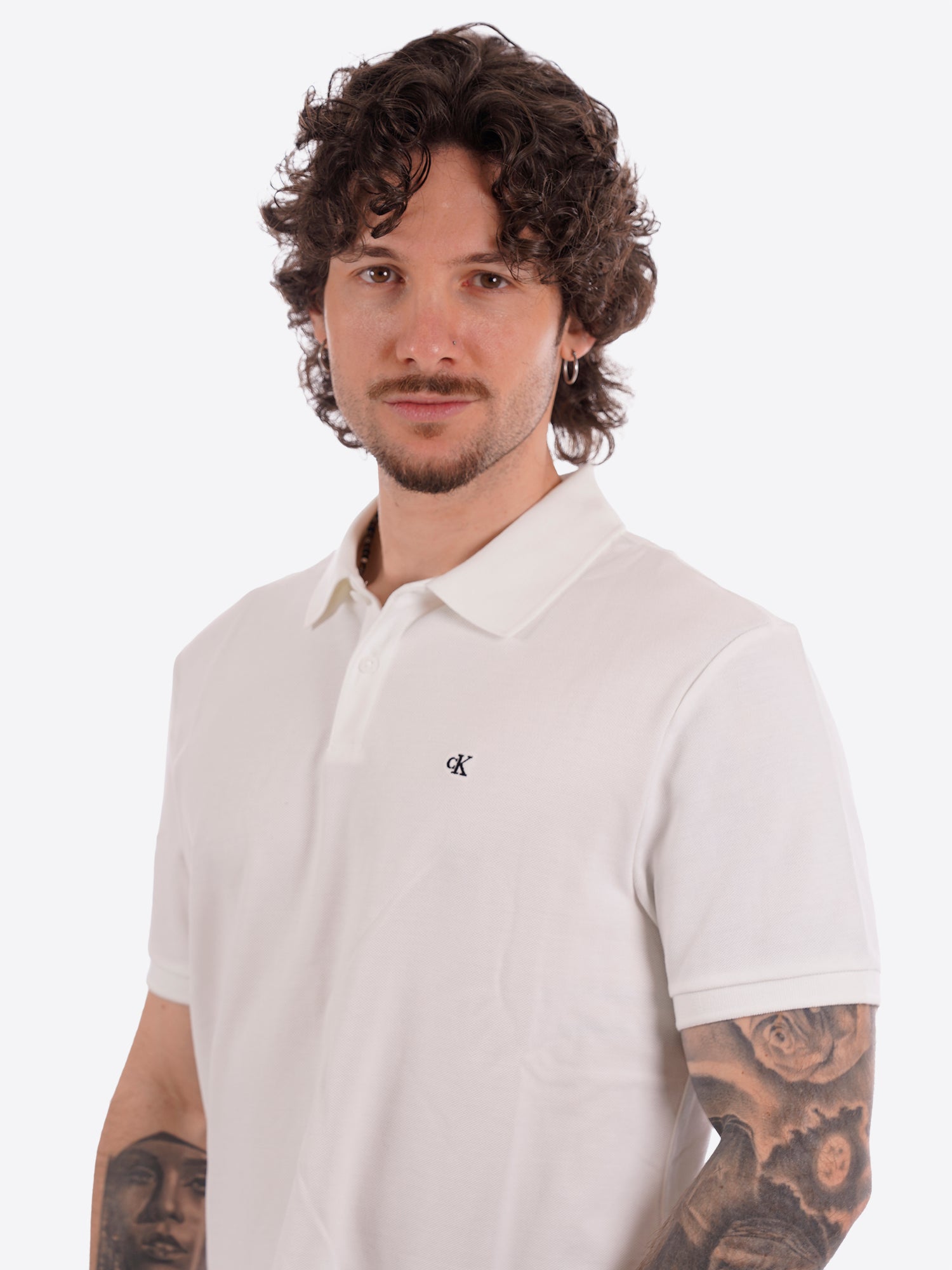 Polo CALVIN KLEIN da Uomo - bianco LV040EM269YAF