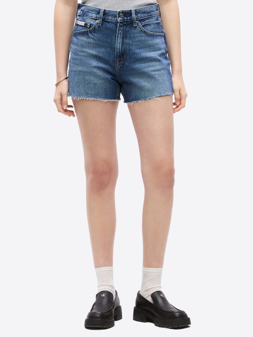 Shorts CALVIN KLEIN da Donna - nero LV047F766GXHF