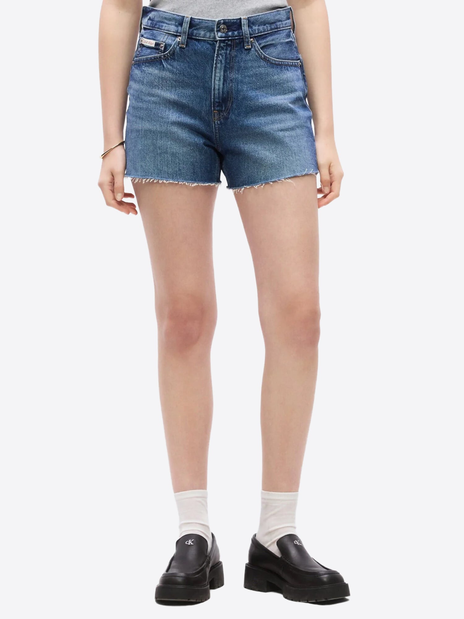 Shorts CALVIN KLEIN da Donna - nero LV047F766GXHF