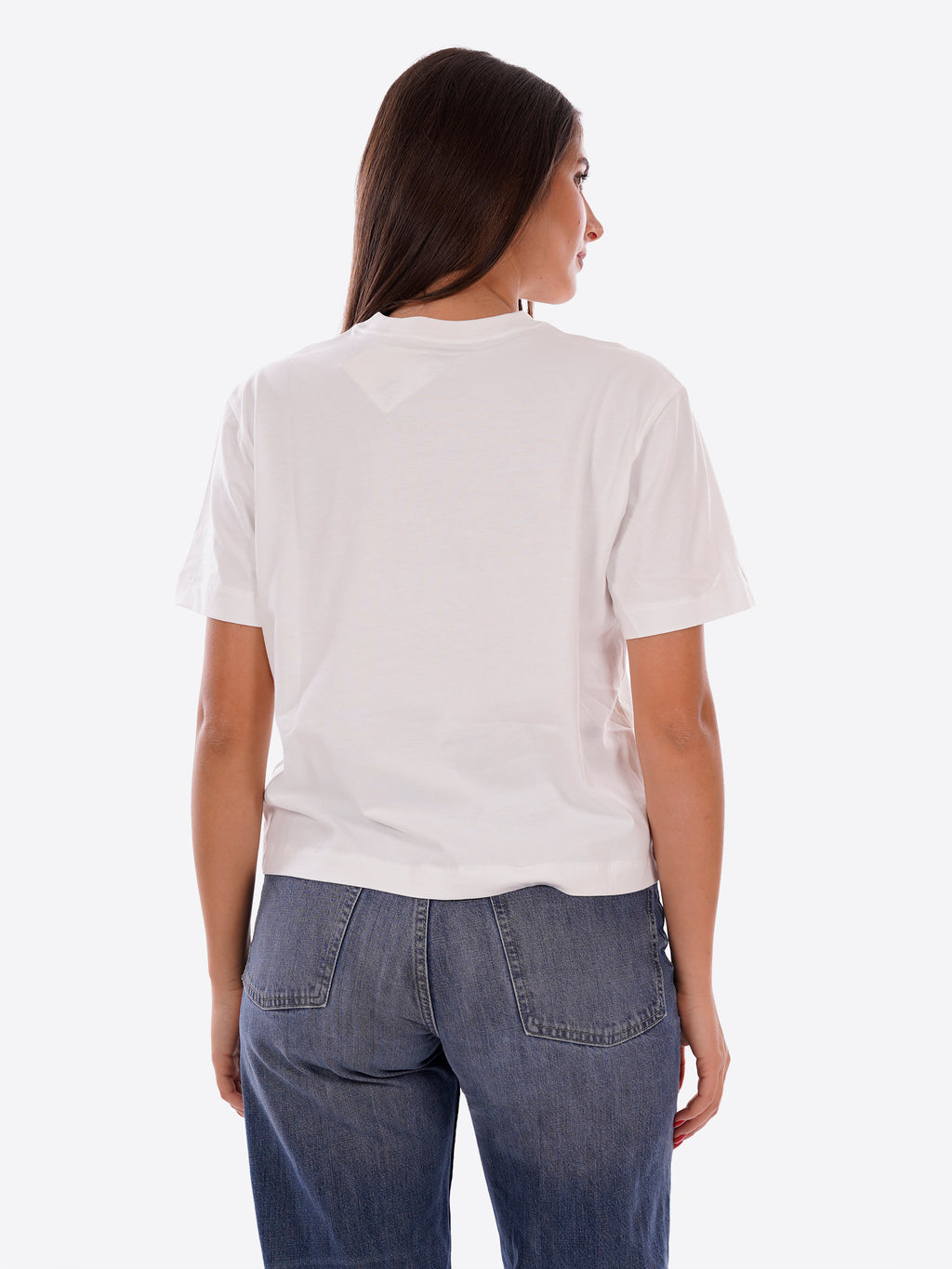 T-shirt CALVIN KLEIN da Donna - bianco LV047F820GYAF