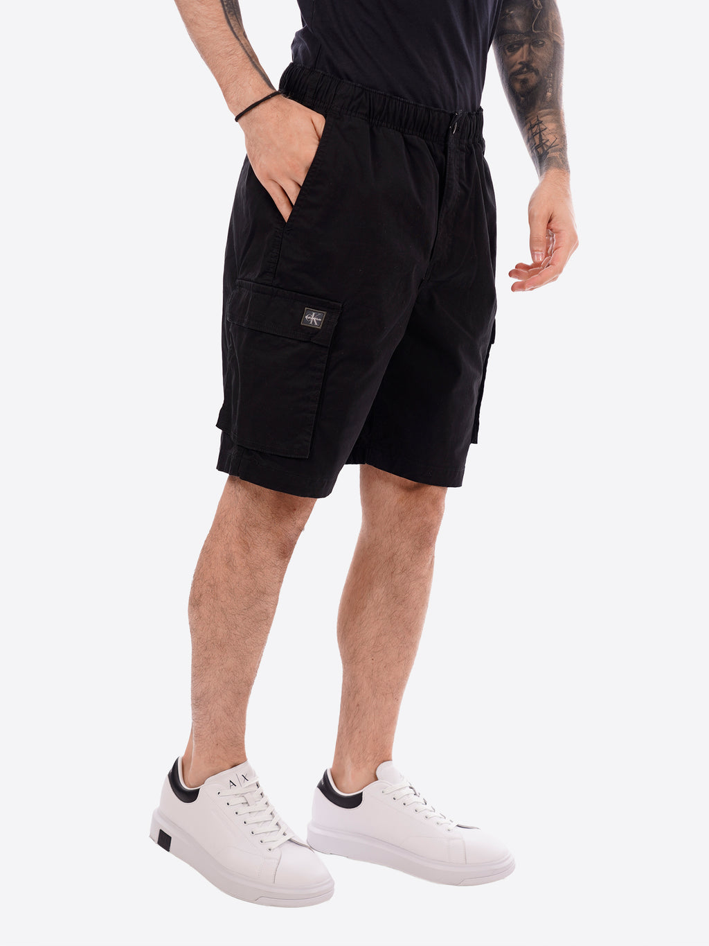 Bermuda CALVIN KLEIN da Uomo - nero LV04RB618GUB1
