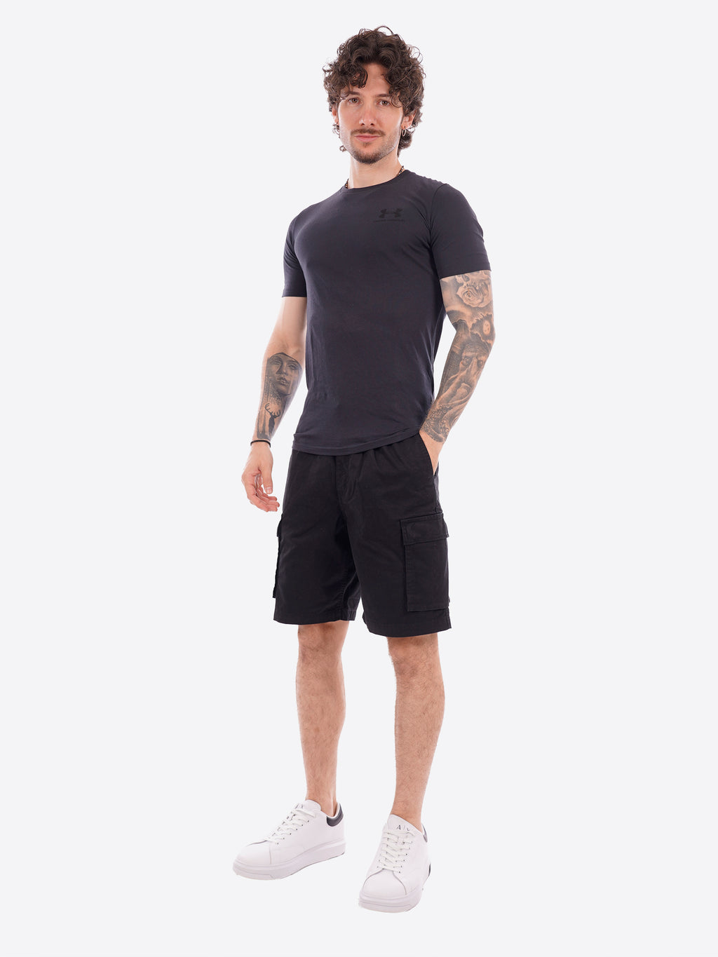 Bermuda CALVIN KLEIN da Uomo - nero LV04RB618GUB1