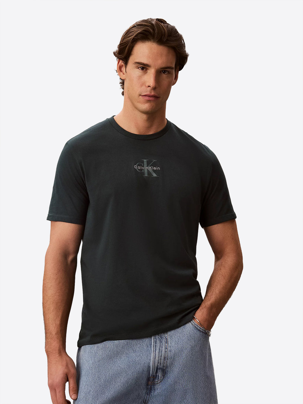 T-shirt CALVIN KLEIN da Uomo - blu LV04RB866GPZM