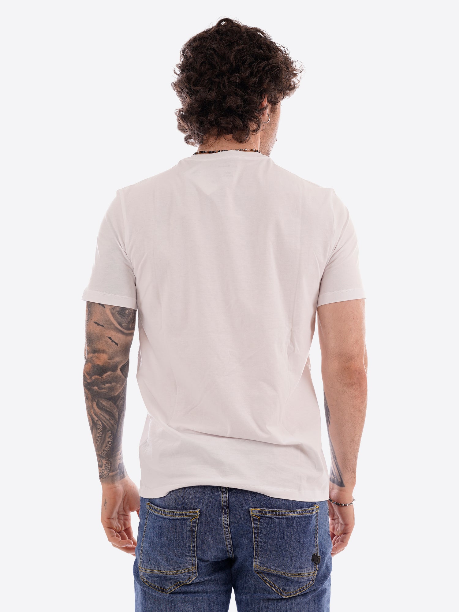 T-shirt CALVIN KLEIN da Uomo - bianco LV04RB866GYAF