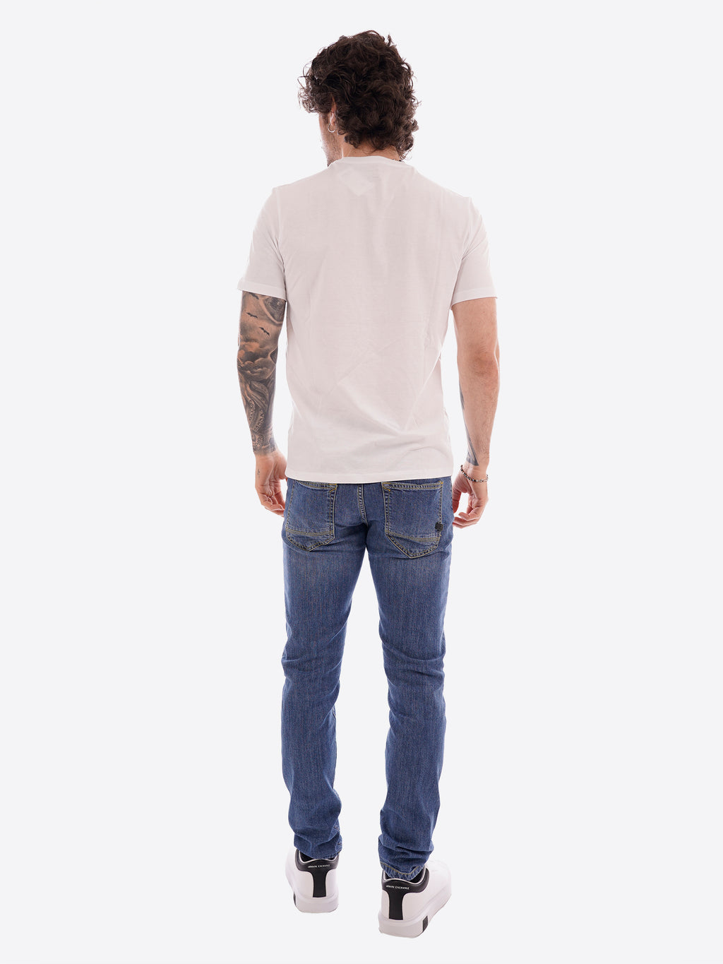 T-shirt CALVIN KLEIN da Uomo - bianco LV04RB866GYAF