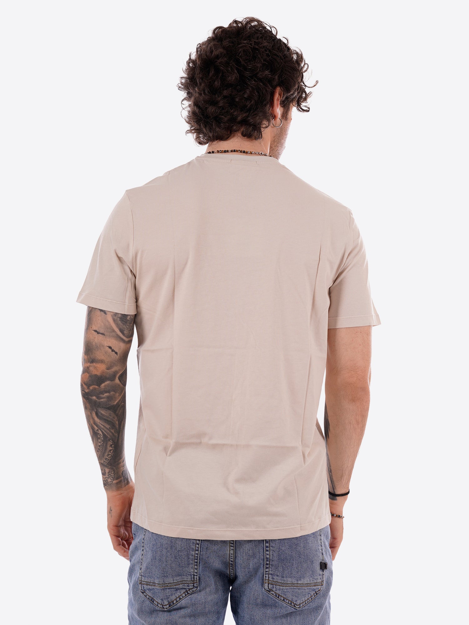 T-shirt CALVIN KLEIN da Uomo - beige LV04RC272G2JX