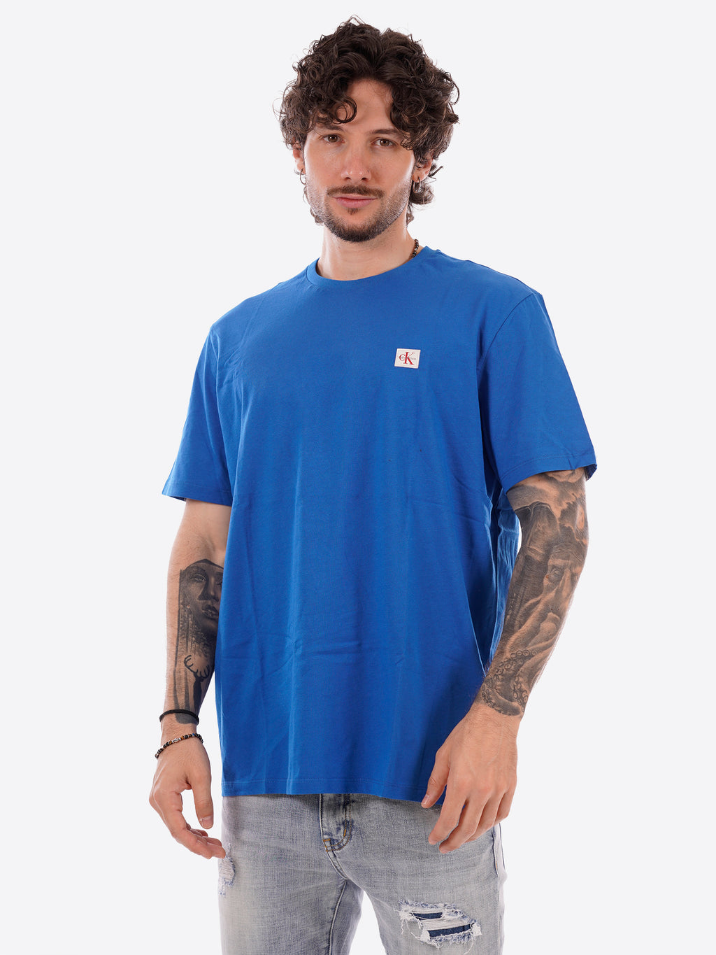 T-shirt CALVIN KLEIN da Uomo - BLU LV04RC272G2JX