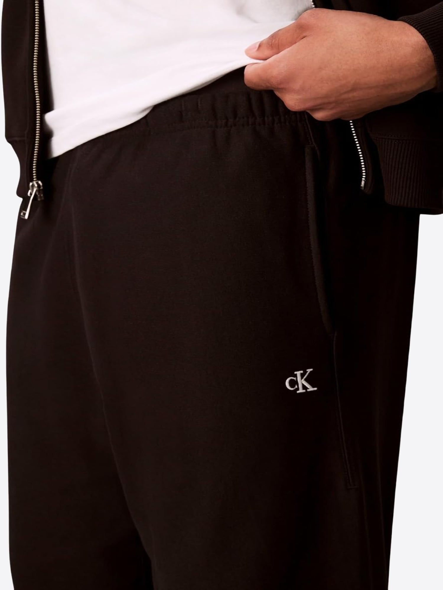 Pantalone Tuta CALVIN KLEIN da Uomo - nero LV04RD241GUB1