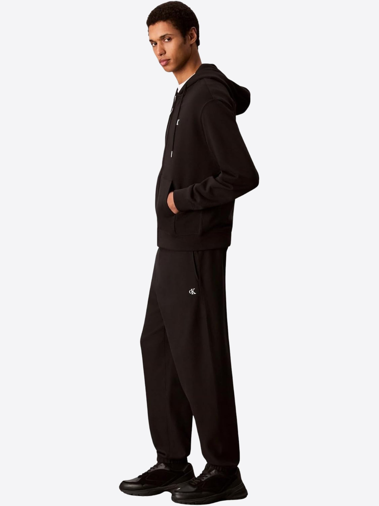 Pantalone Tuta CALVIN KLEIN da Uomo - nero LV04RD241GUB1