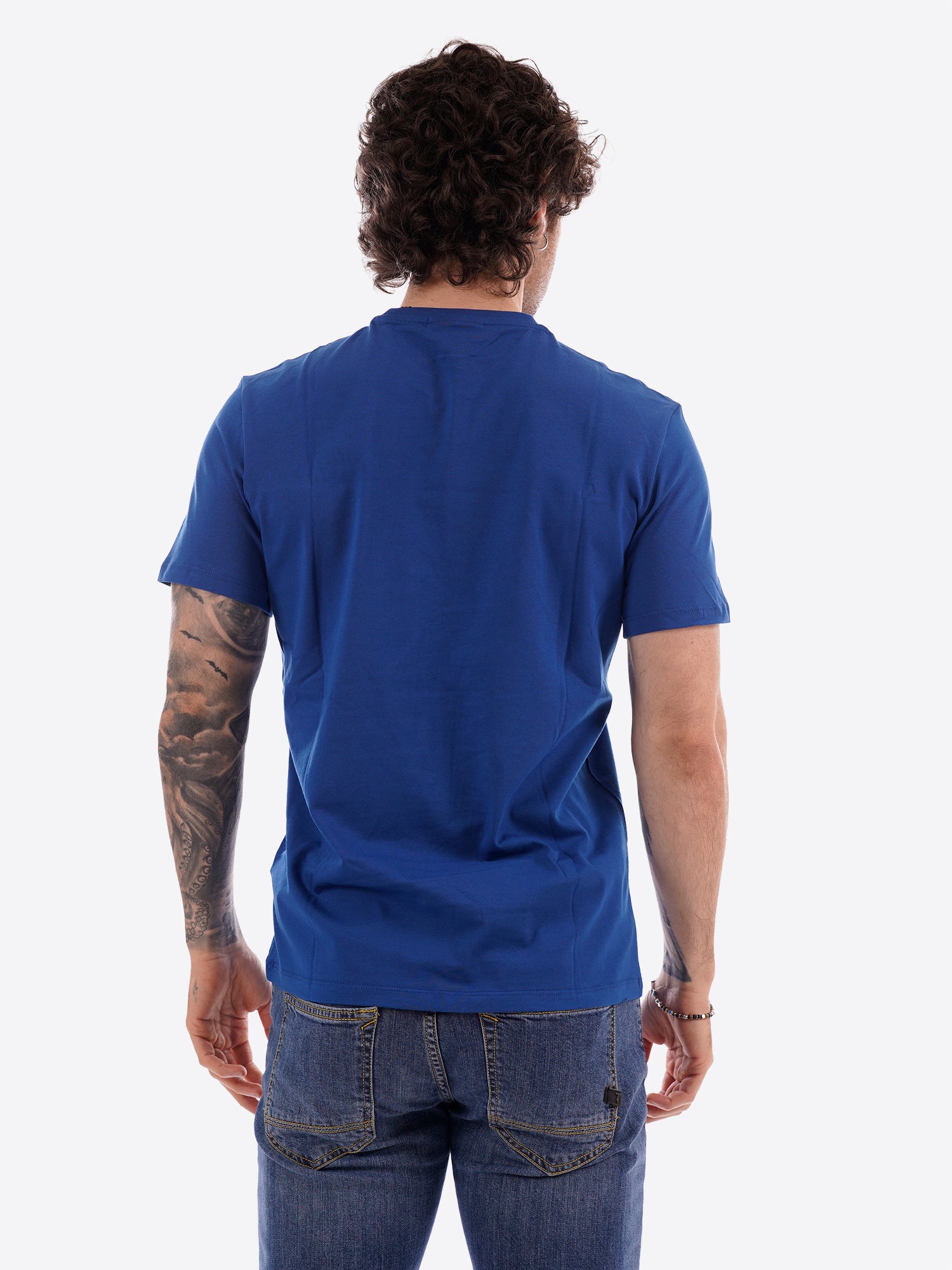 T-shirt CALVIN KLEIN da Uomo - blu LV04RD2542IL