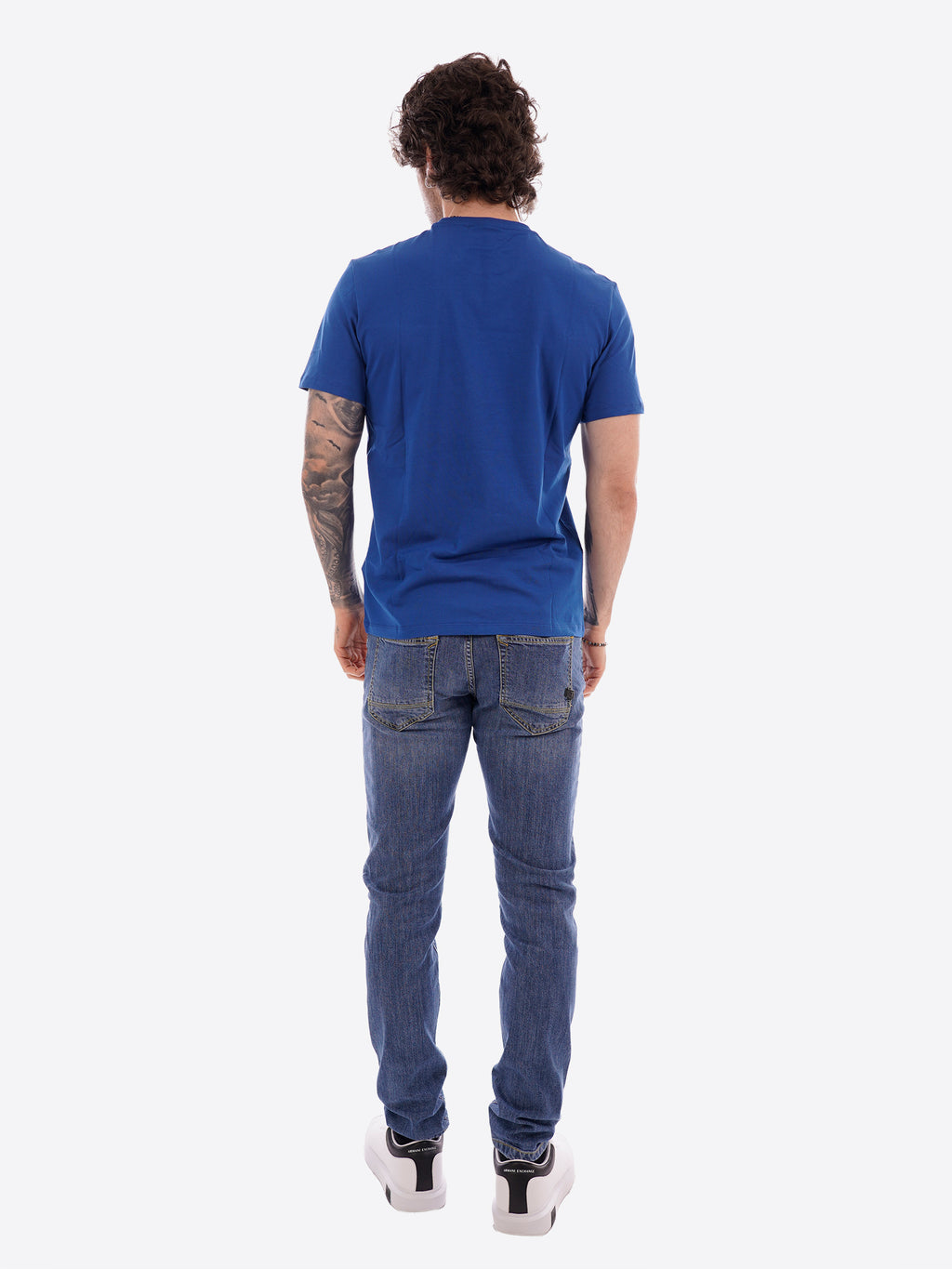 T-shirt CALVIN KLEIN da Uomo - blu LV04RD2542IL