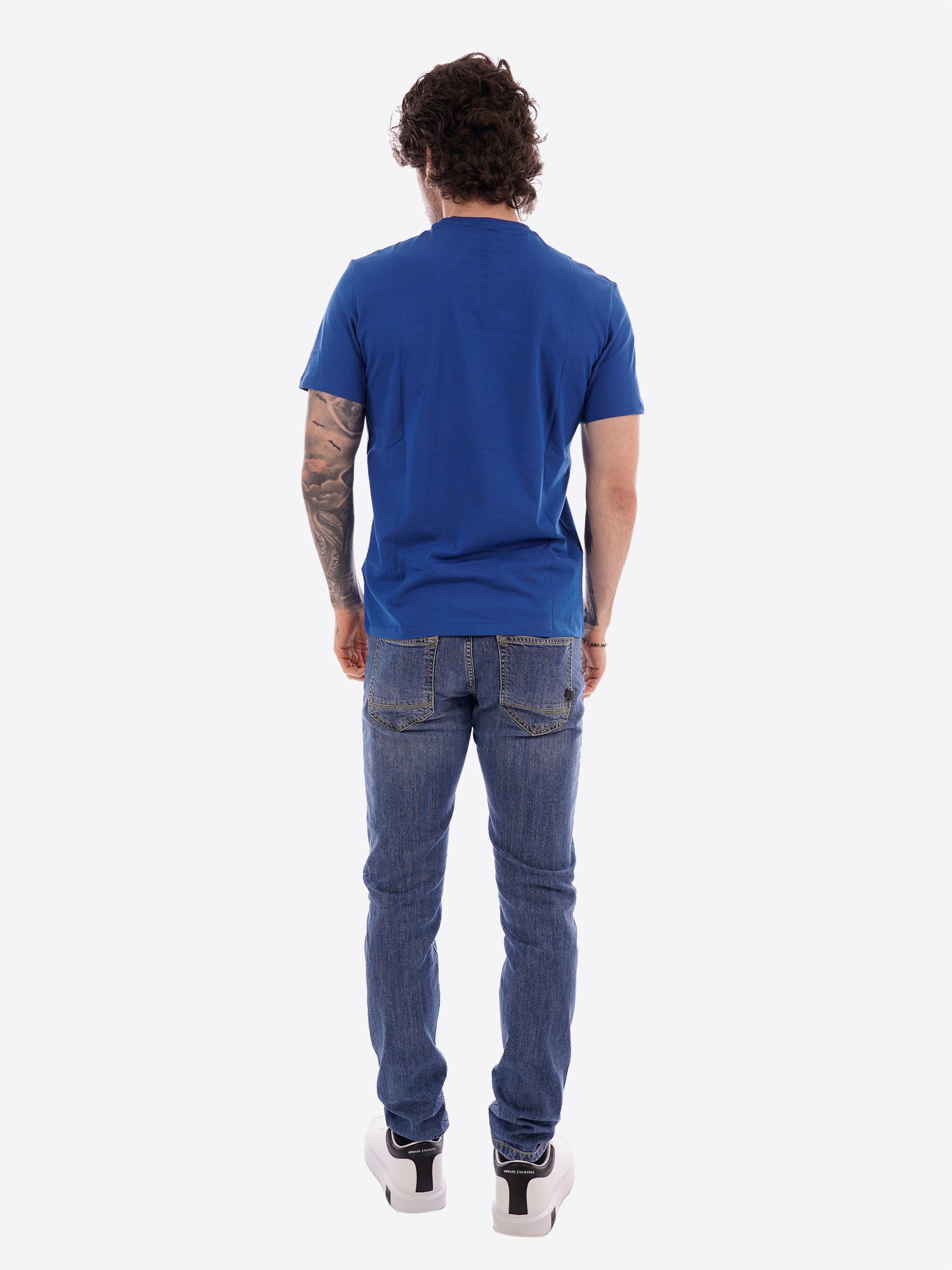 T-shirt CALVIN KLEIN da Uomo - blu LV04RD2542IL
