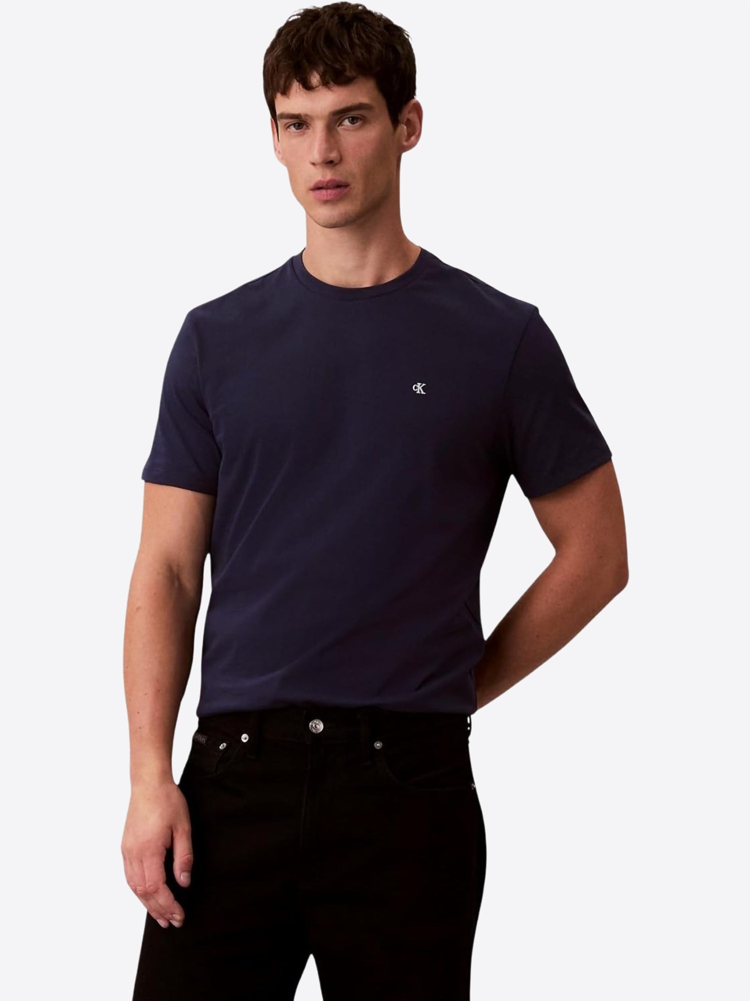 T-shirt CALVIN KLEIN da Uomo - blu LV04RD254GWFW