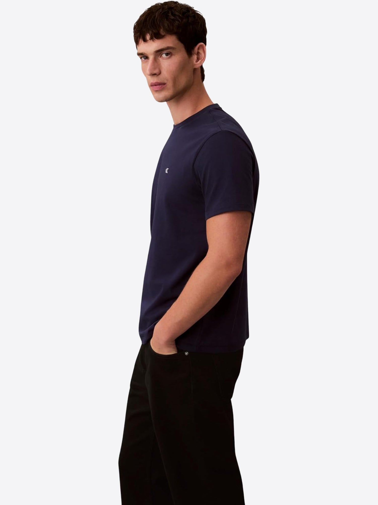 T-shirt CALVIN KLEIN da Uomo - blu LV04RD254GWFW