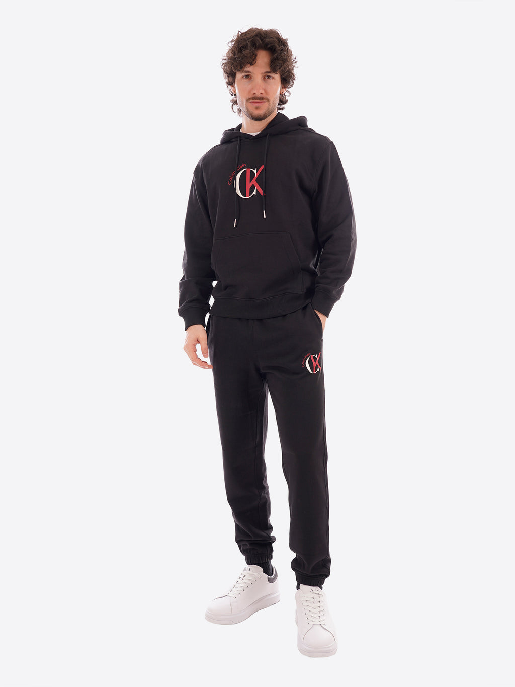 Felpa CALVIN KLEIN da Uomo - nero LV04RE255GUB1