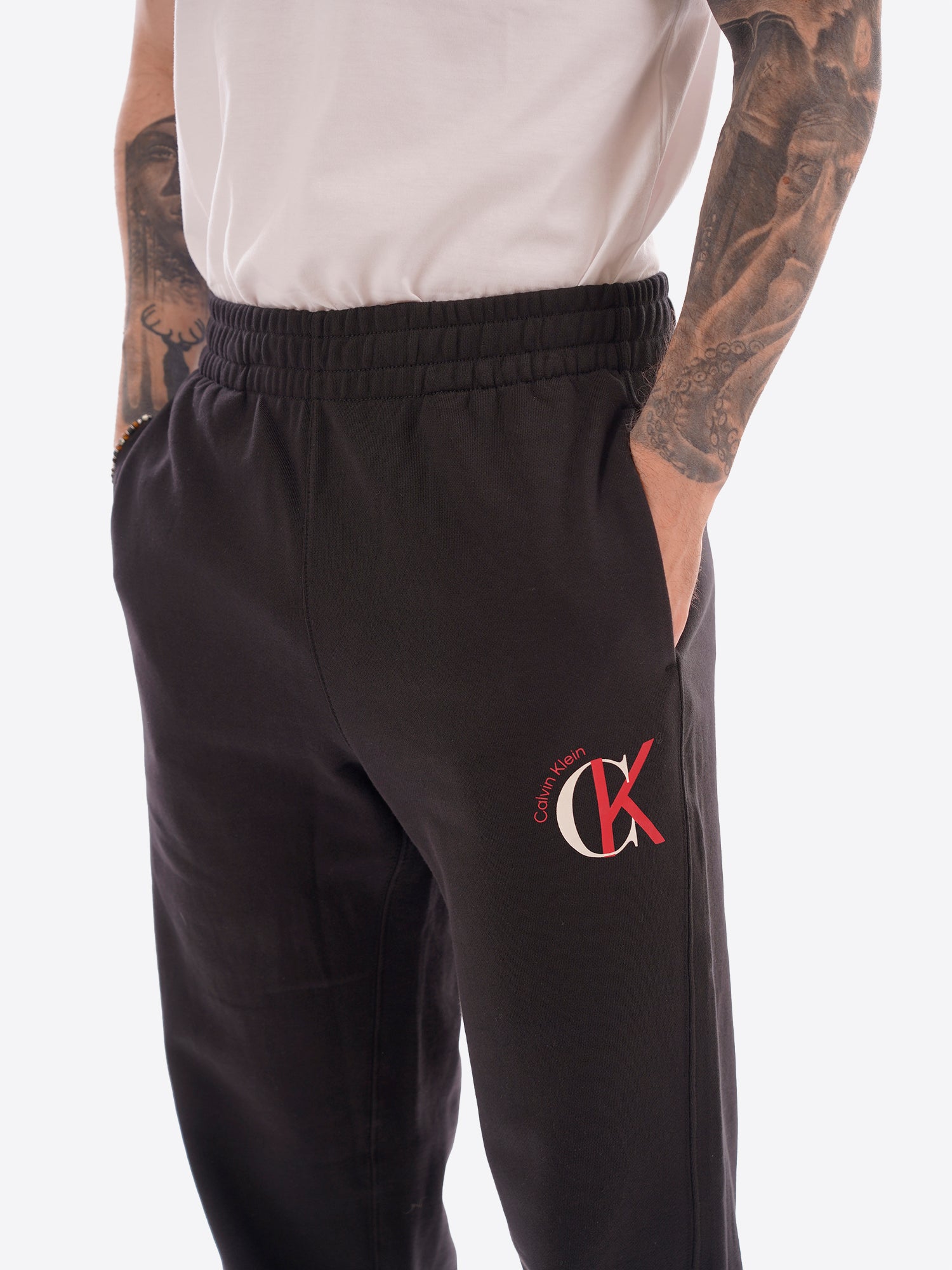 Pantalone Tuta CALVIN KLEIN da Uomo - nero LV04RE256GUB1